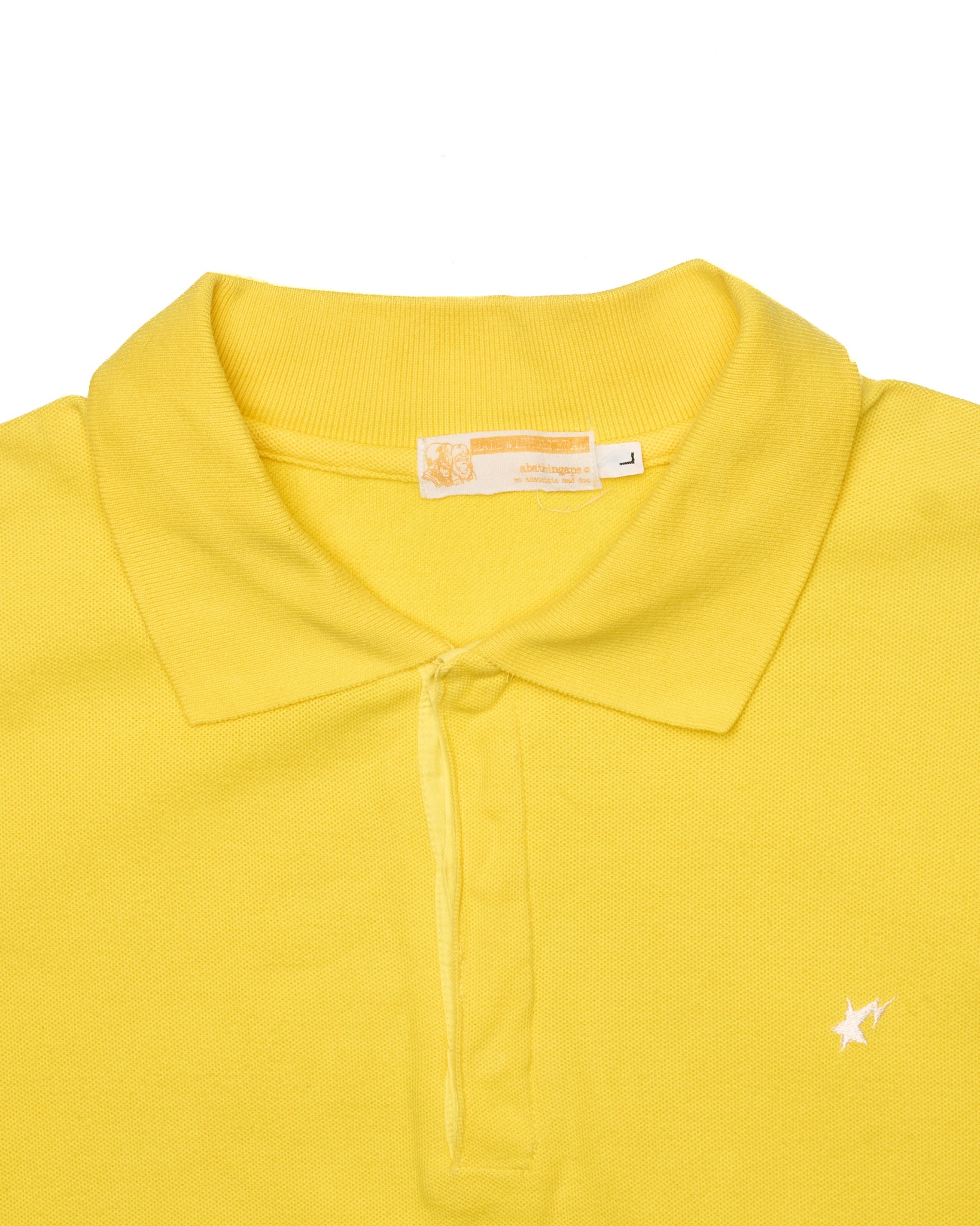 Early 00s BAPE “Sta” Logo Polo Shirt
