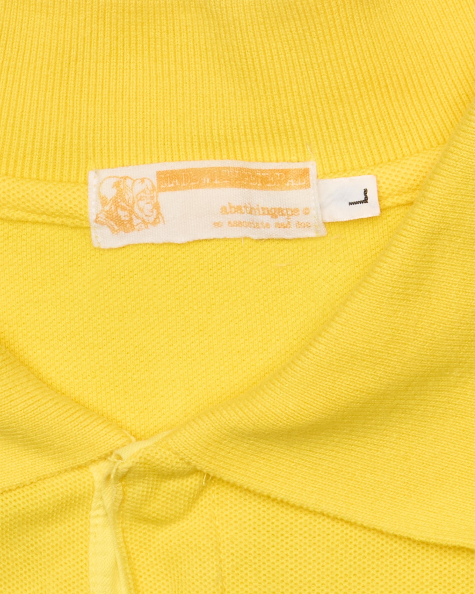 Early 00s BAPE “Sta” Logo Polo Shirt