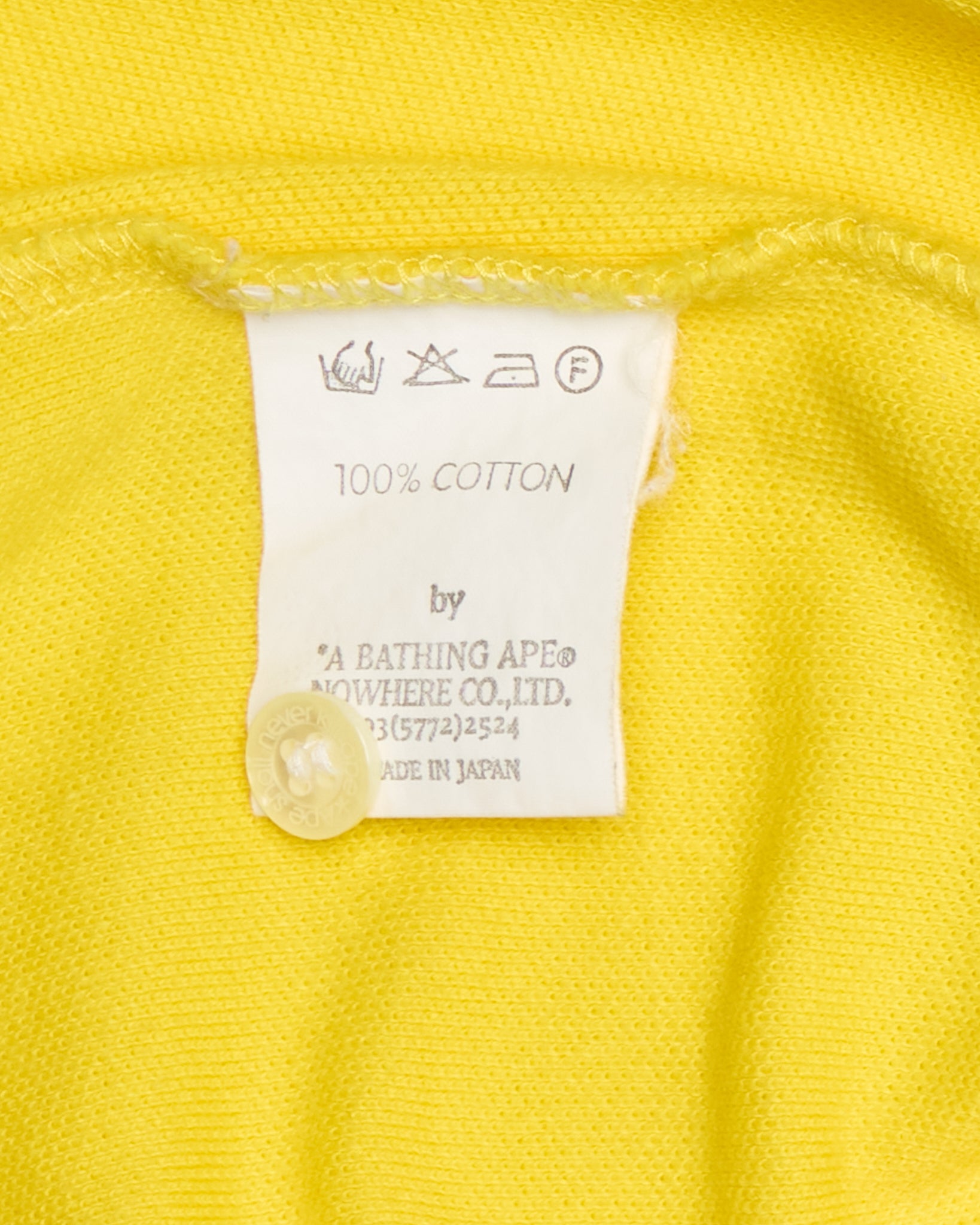 Early 00s BAPE “Sta” Logo Polo Shirt