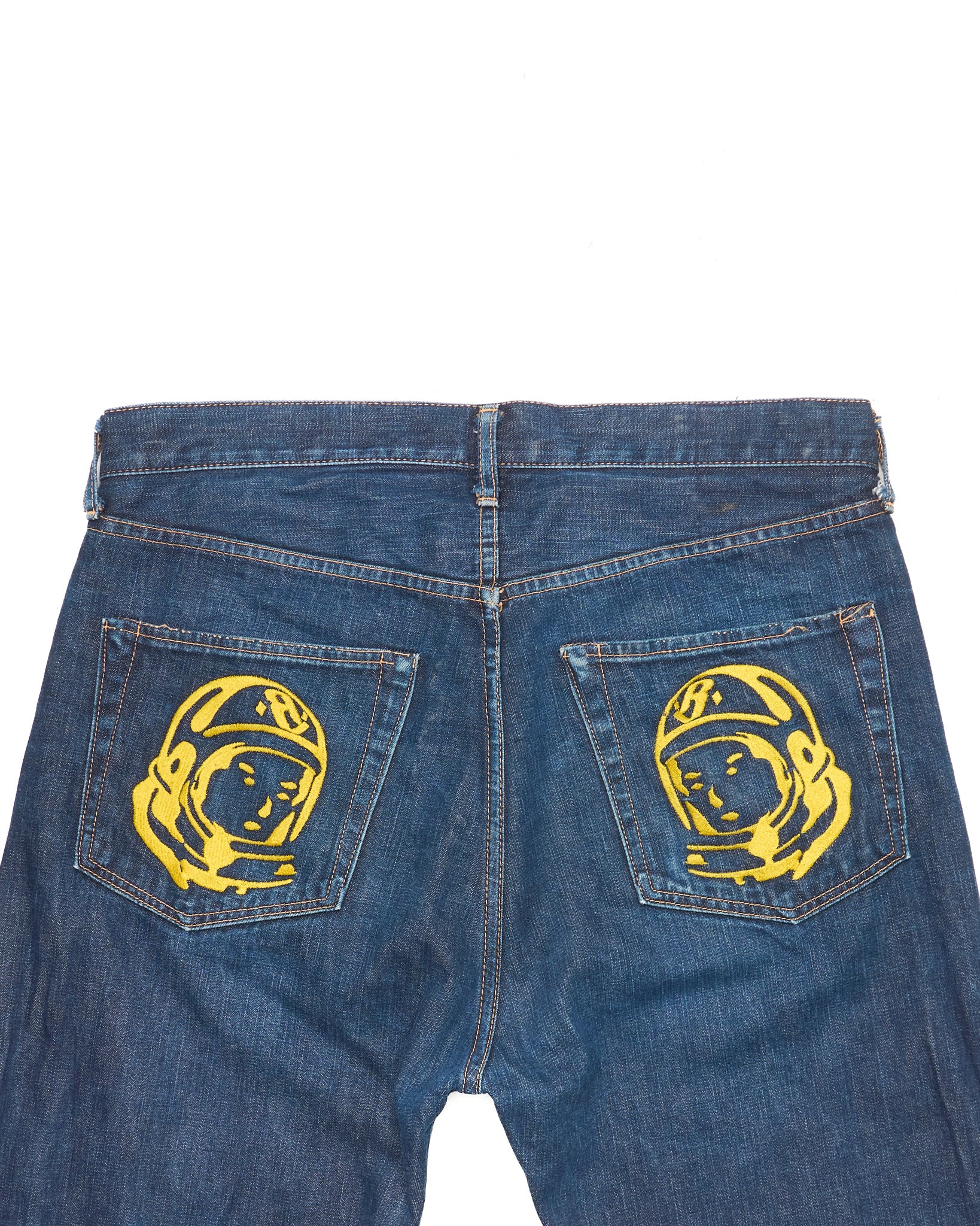 Early 00s Billionaire Boys Club Embroidered Running Dog Jeans