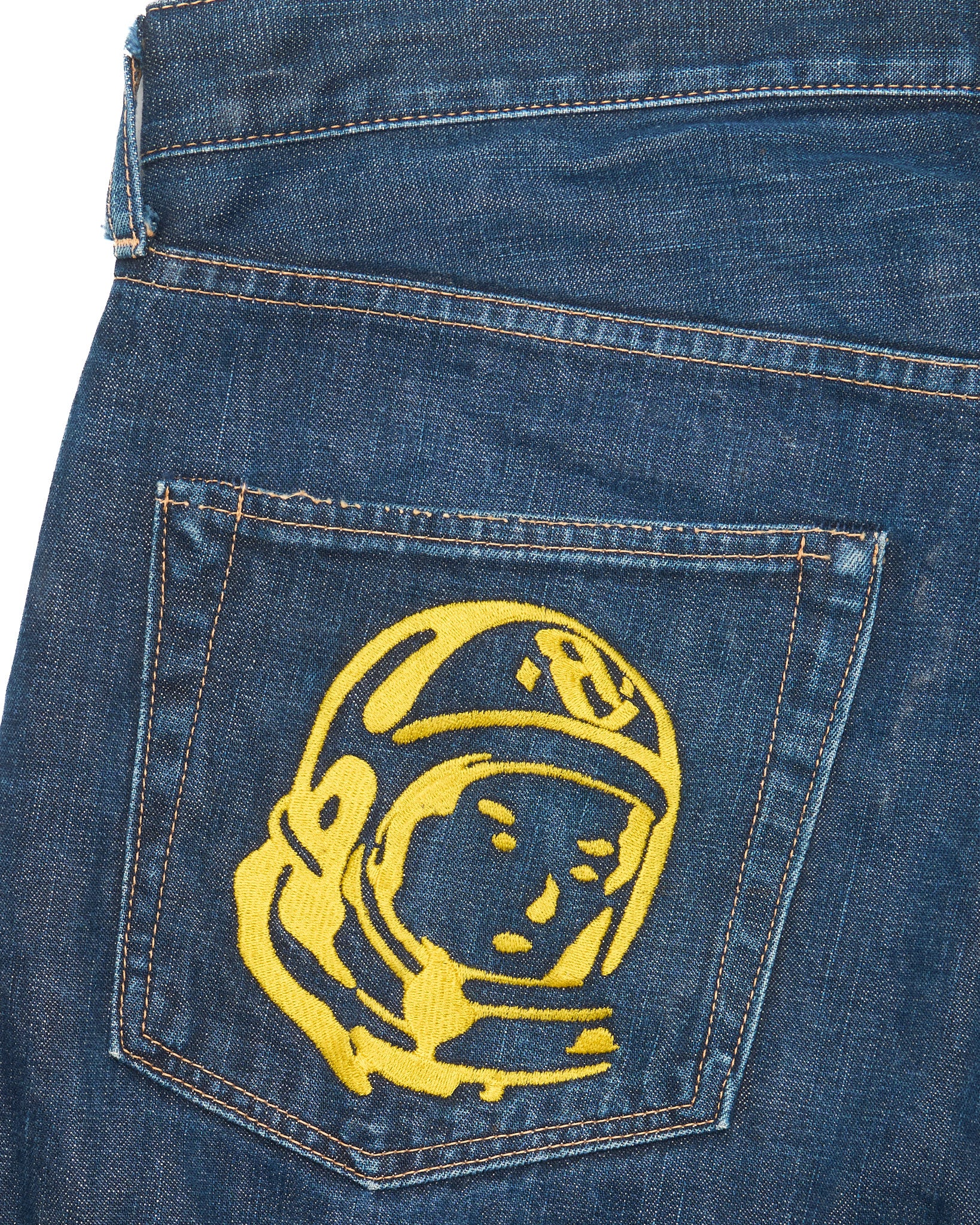 Early 00s Billionaire Boys Club Embroidered Running Dog Jeans