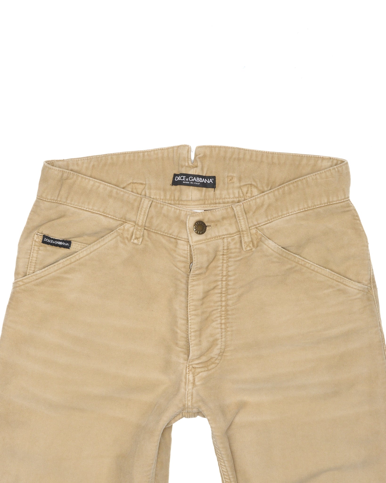 Early 00s Dolce & Gabbana Cotton Trousers