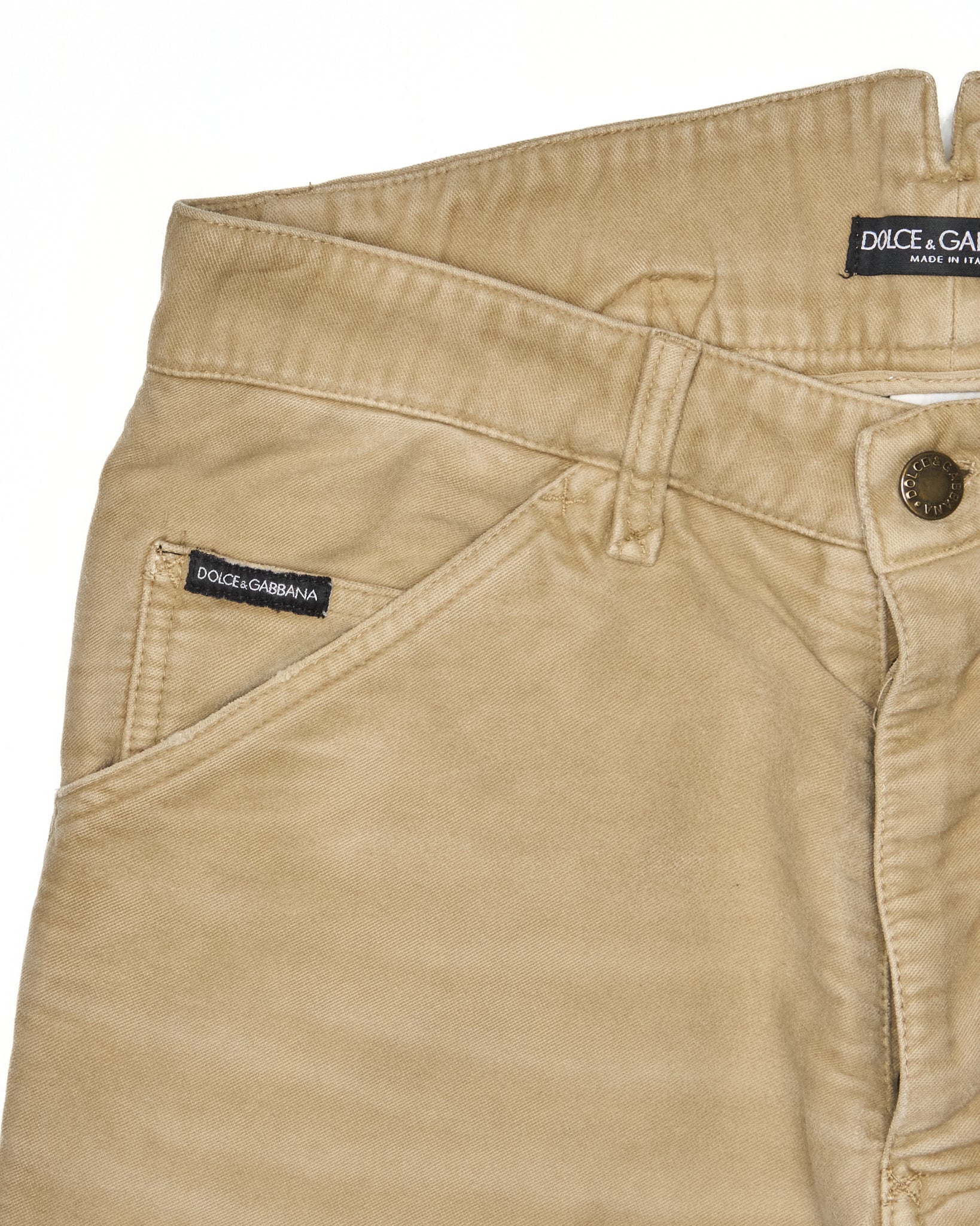 Early 00s Dolce & Gabbana Cotton Trousers