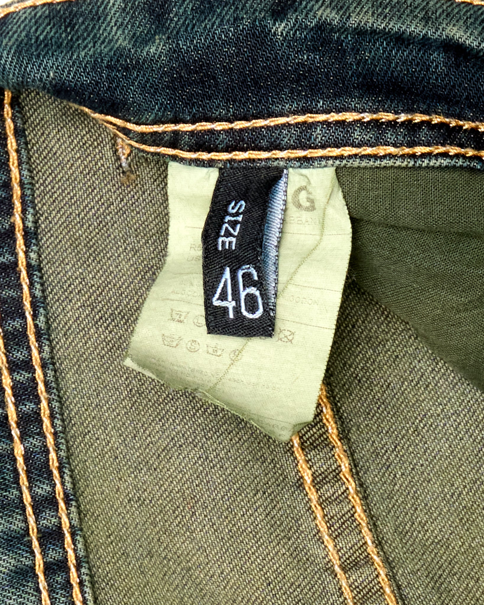 Early 00s Dolce & Gabbana Mud-Wash Jeans