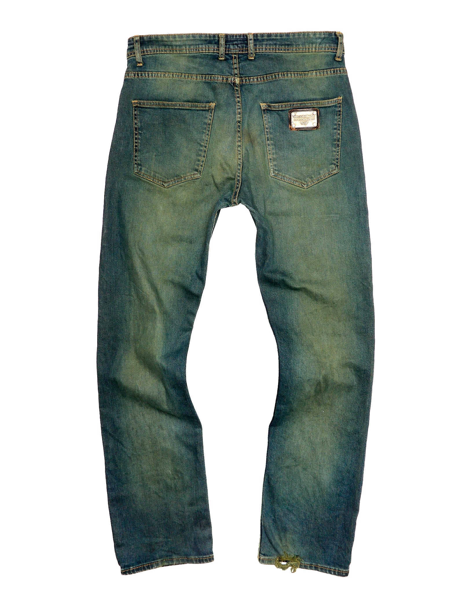 Early 00s Dolce & Gabbana Mud-Wash Jeans