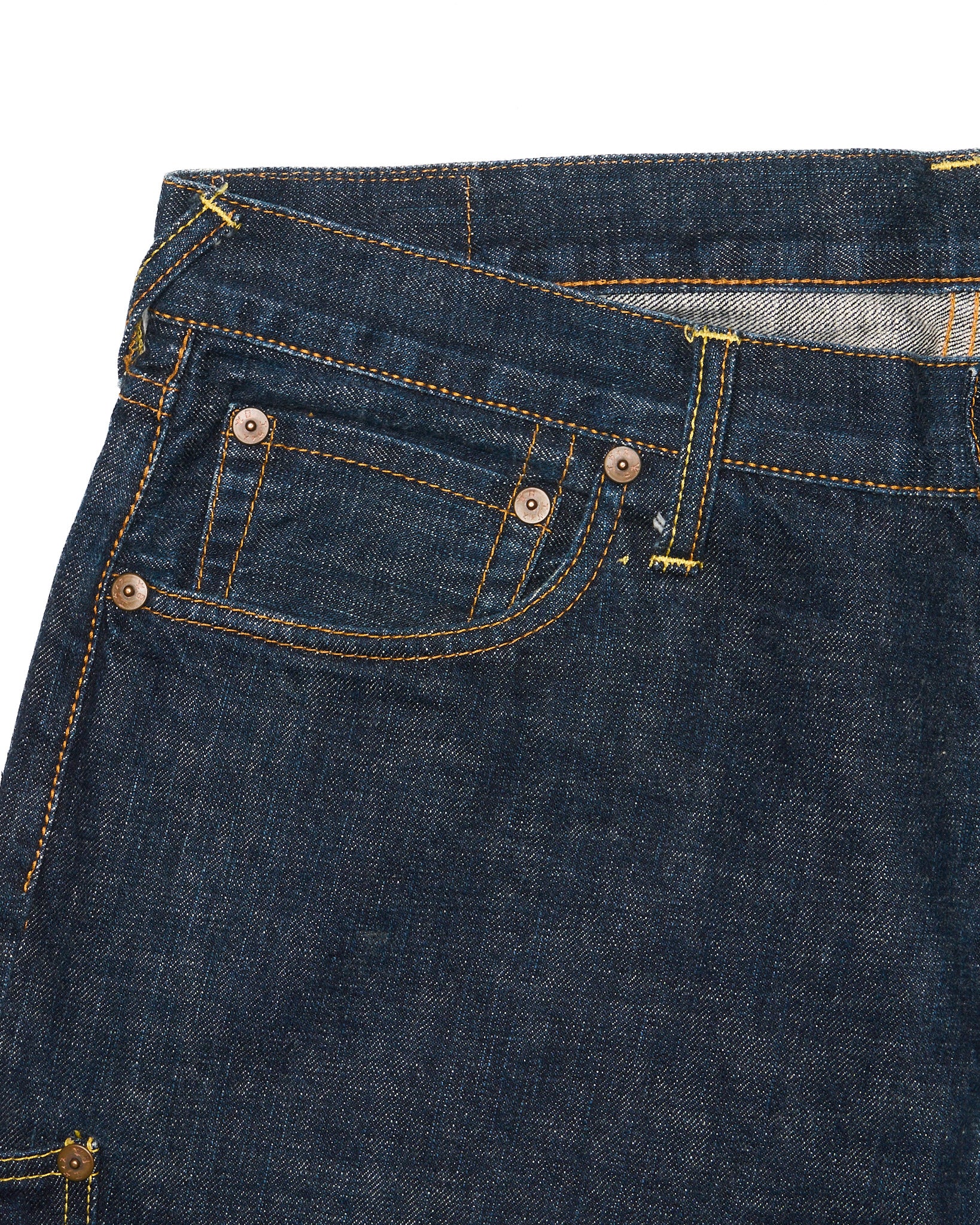 Early 00s EVISU Paris Edition Multi-Pocket Selvedge Jeans