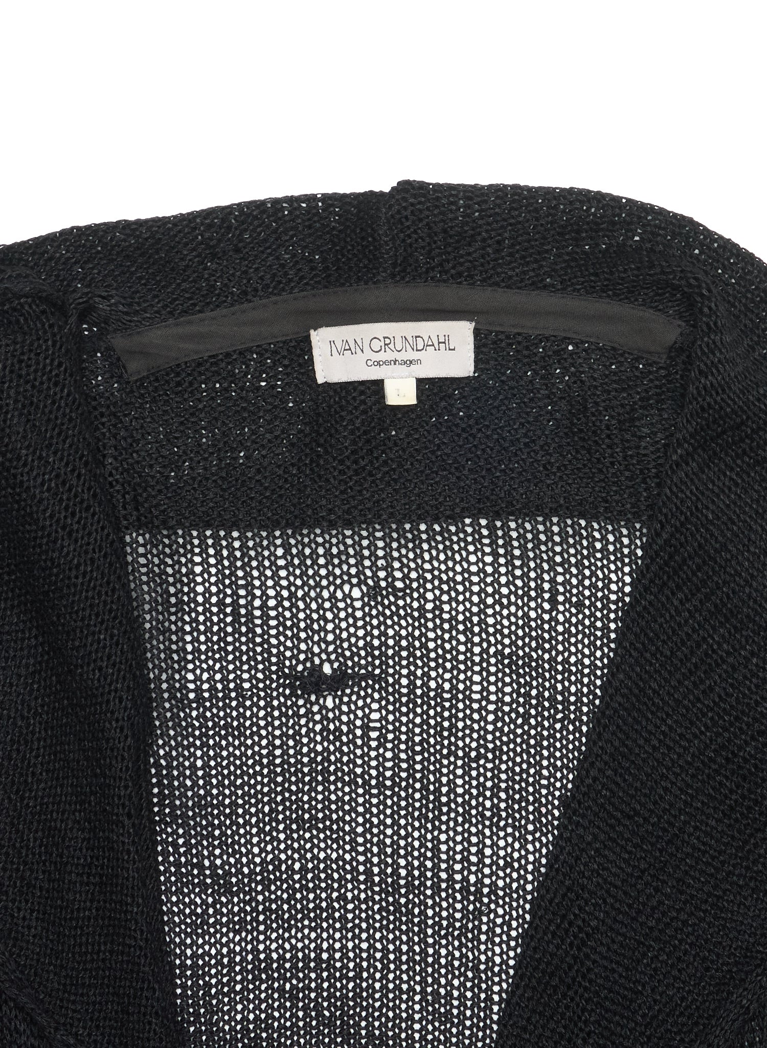 Early 00s Ivan Grundahl Knit Shawl Cardigan