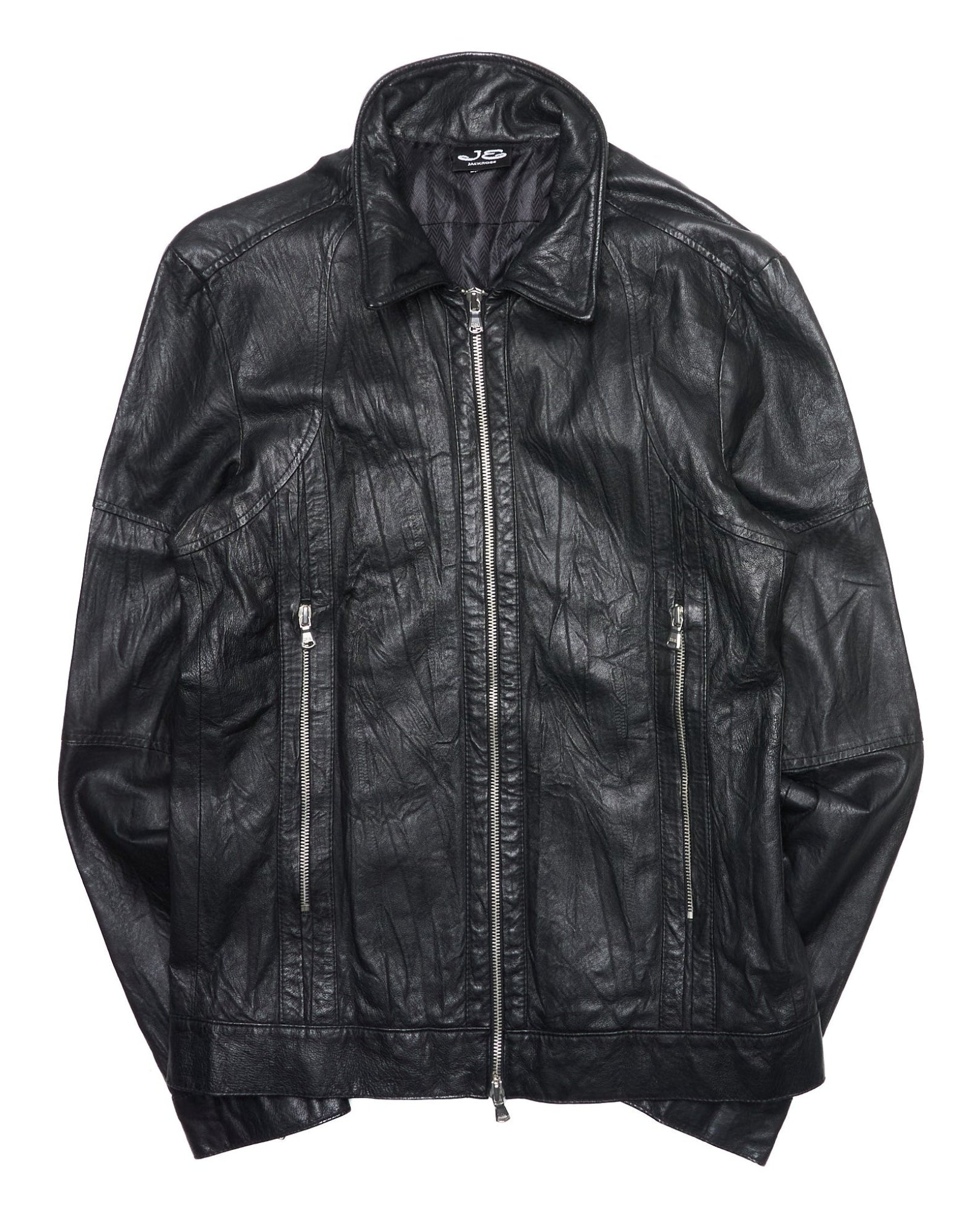 Early 00s JACKROSE Pigskin Leather Rider Jacket