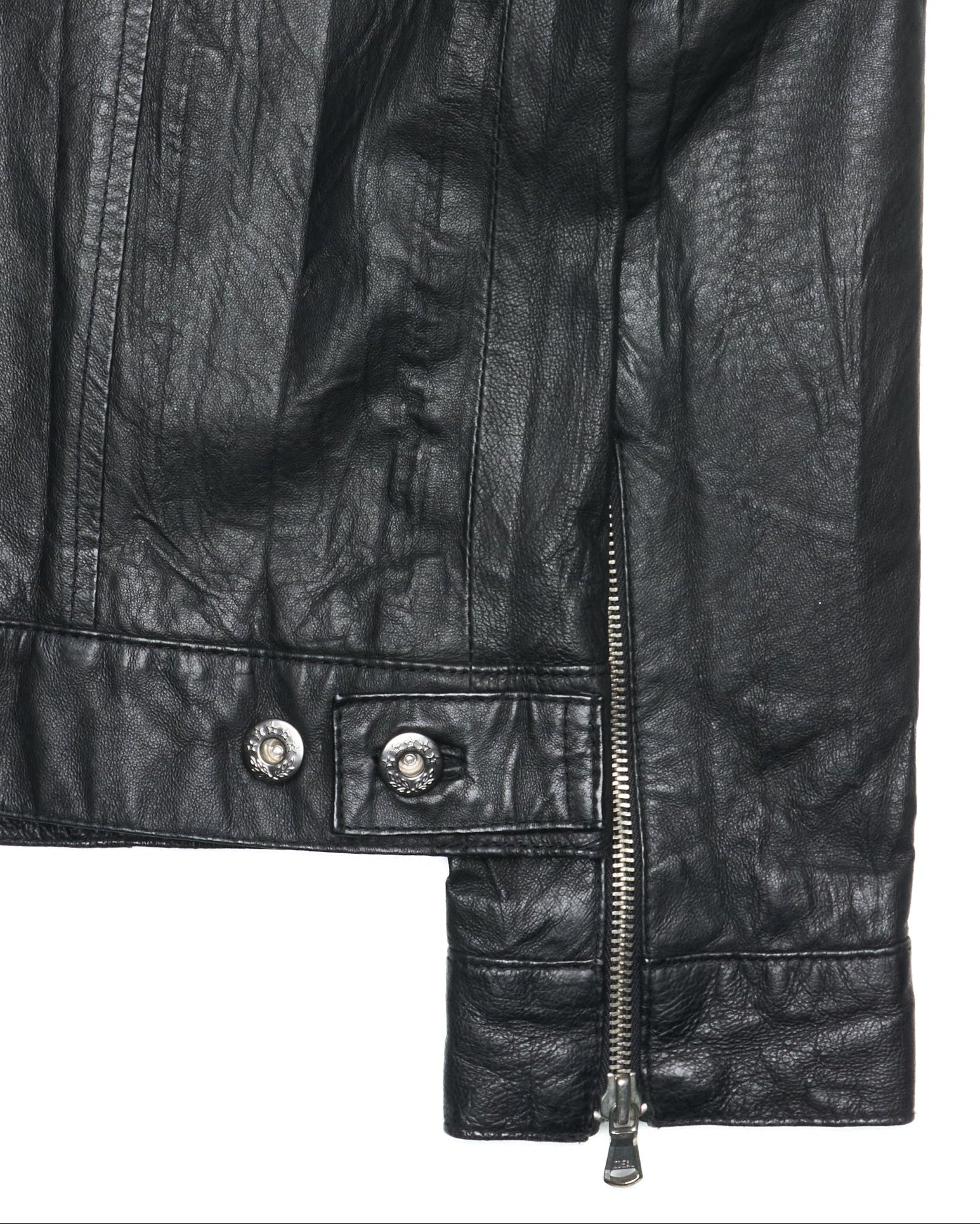 Early 00s JACKROSE Pigskin Leather Rider Jacket