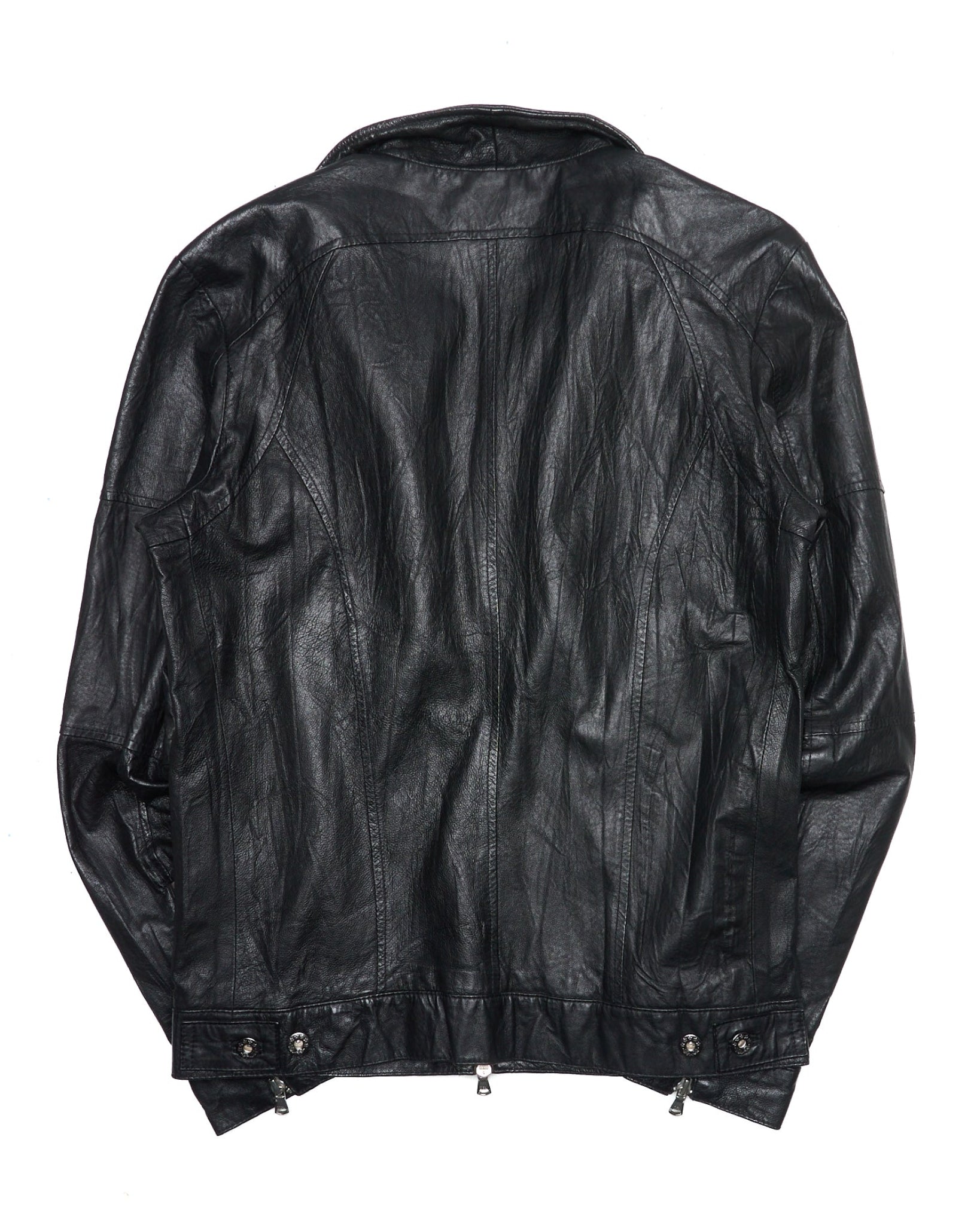 Early 00s JACKROSE Pigskin Leather Rider Jacket
