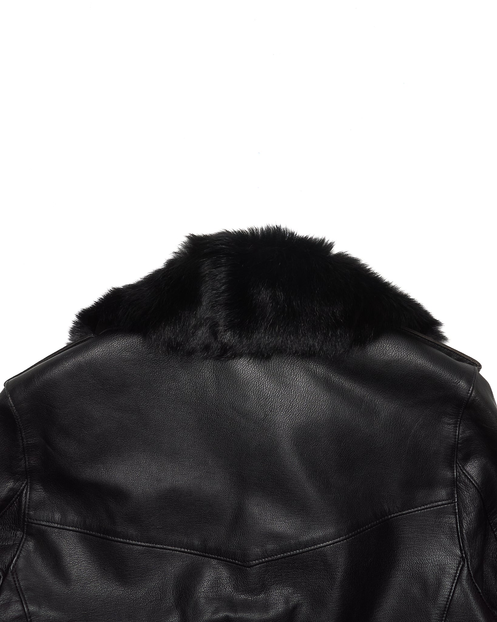 Early 2010s Lad Musician Fur Lined Biker Jacket