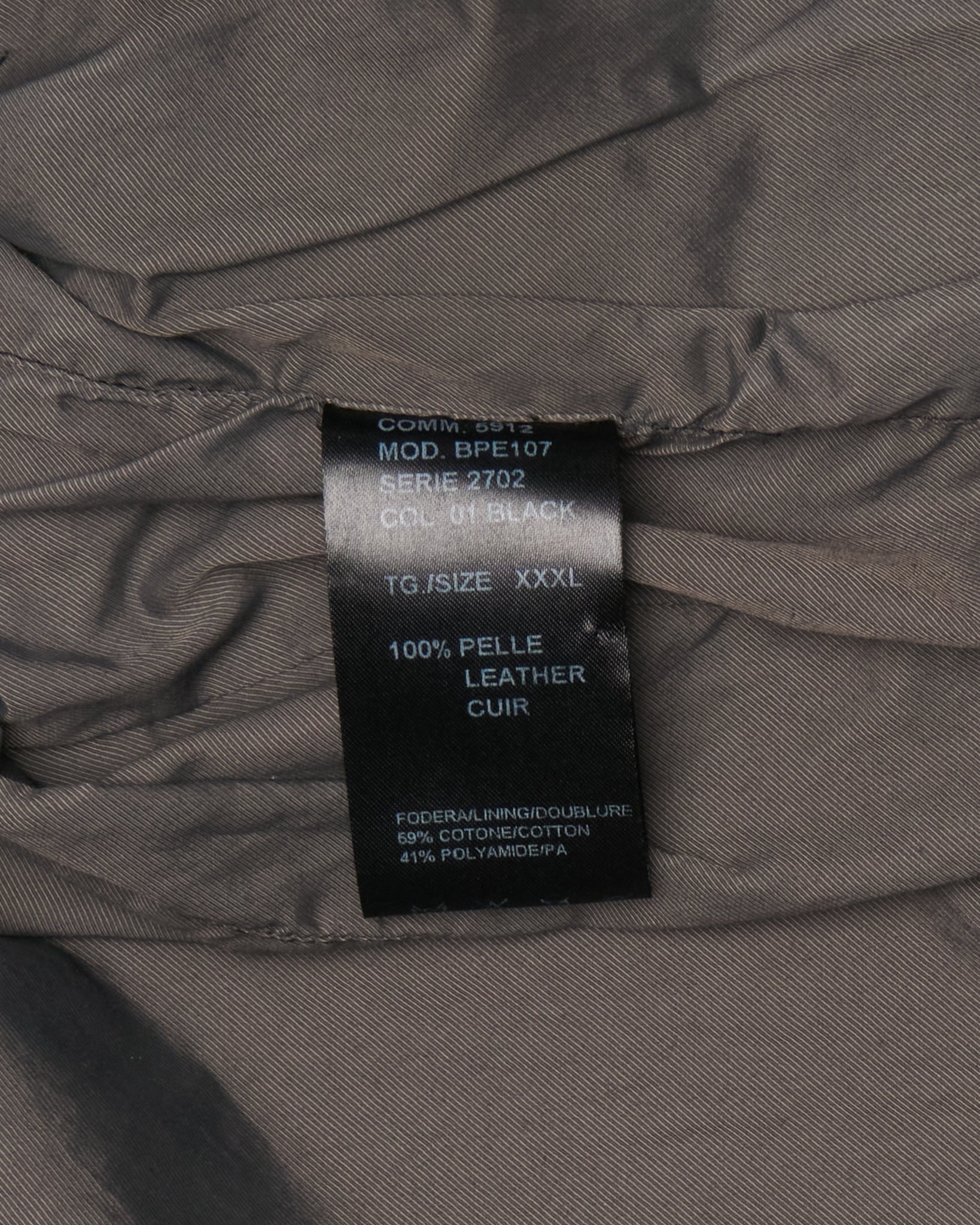 Early 00s Neil Barrett Multi Zip Goat Leather Field Jacket