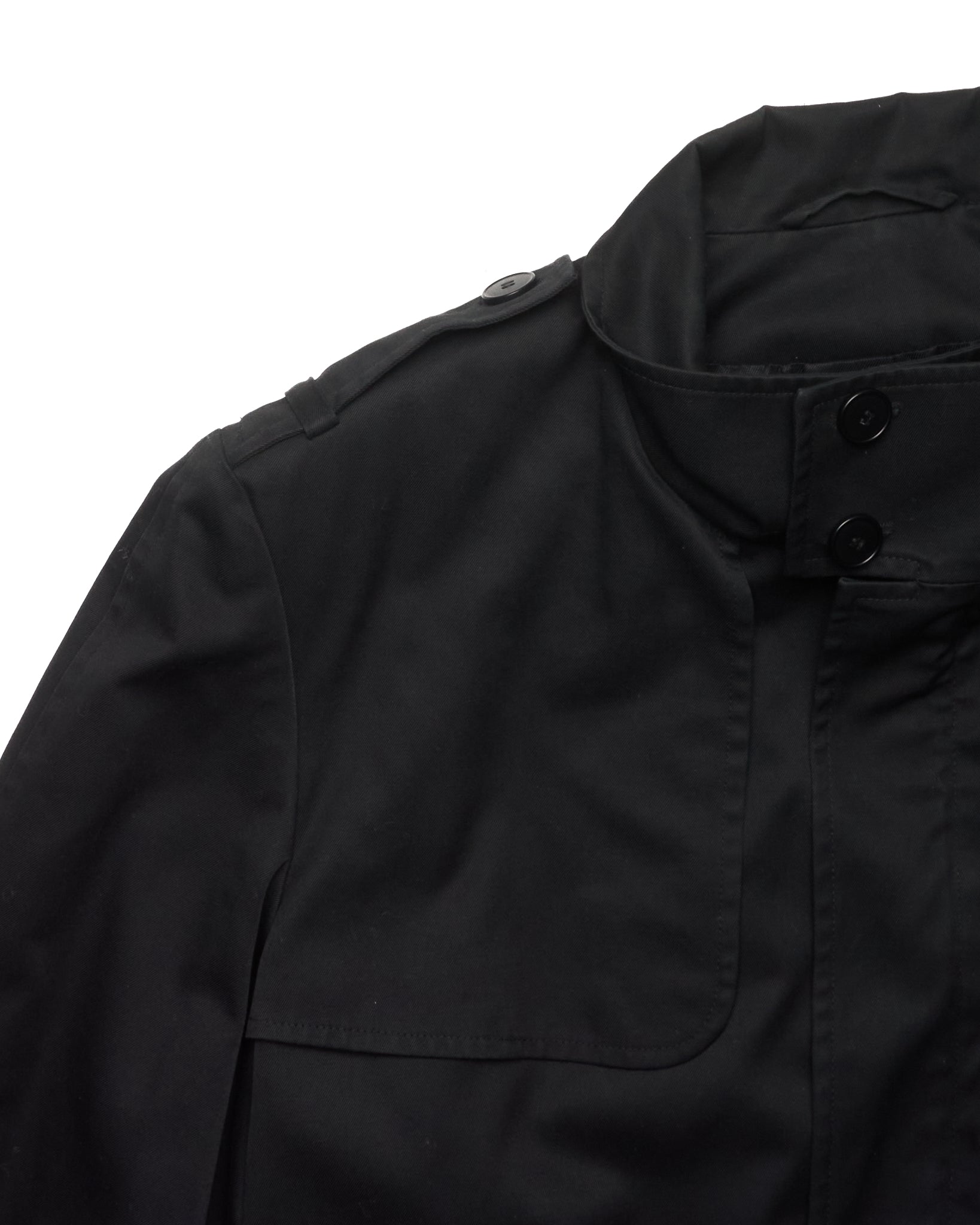 Early 90s agnès b. homme Cotton Poly Gaberdine Mac Coat