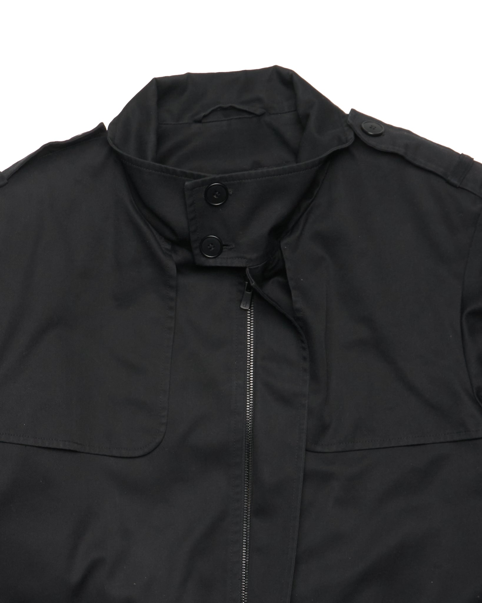 Early 90s agnès b. homme Cotton Poly Gaberdine Mac Coat