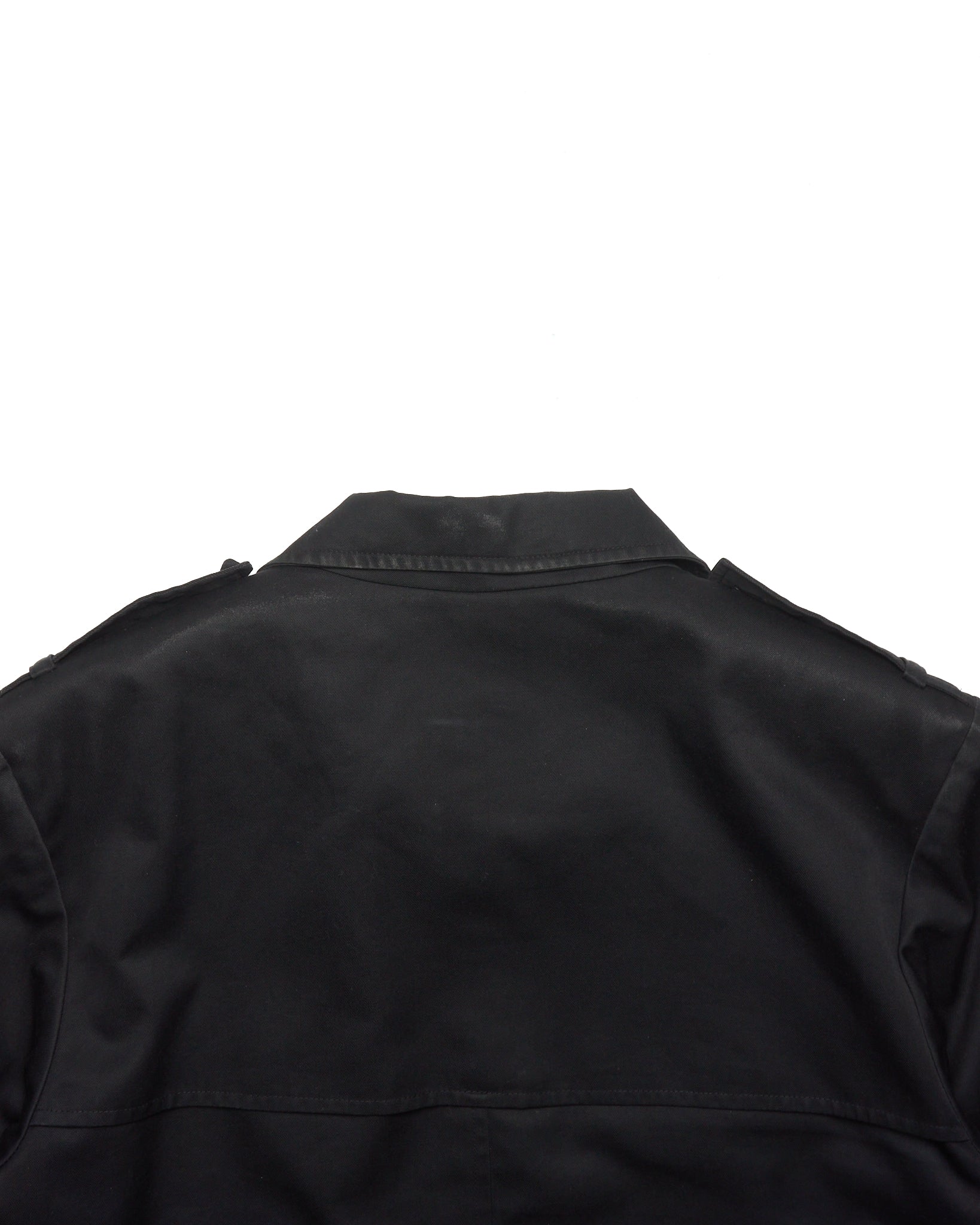 Early 90s agnès b. homme Cotton Poly Gaberdine Mac Coat