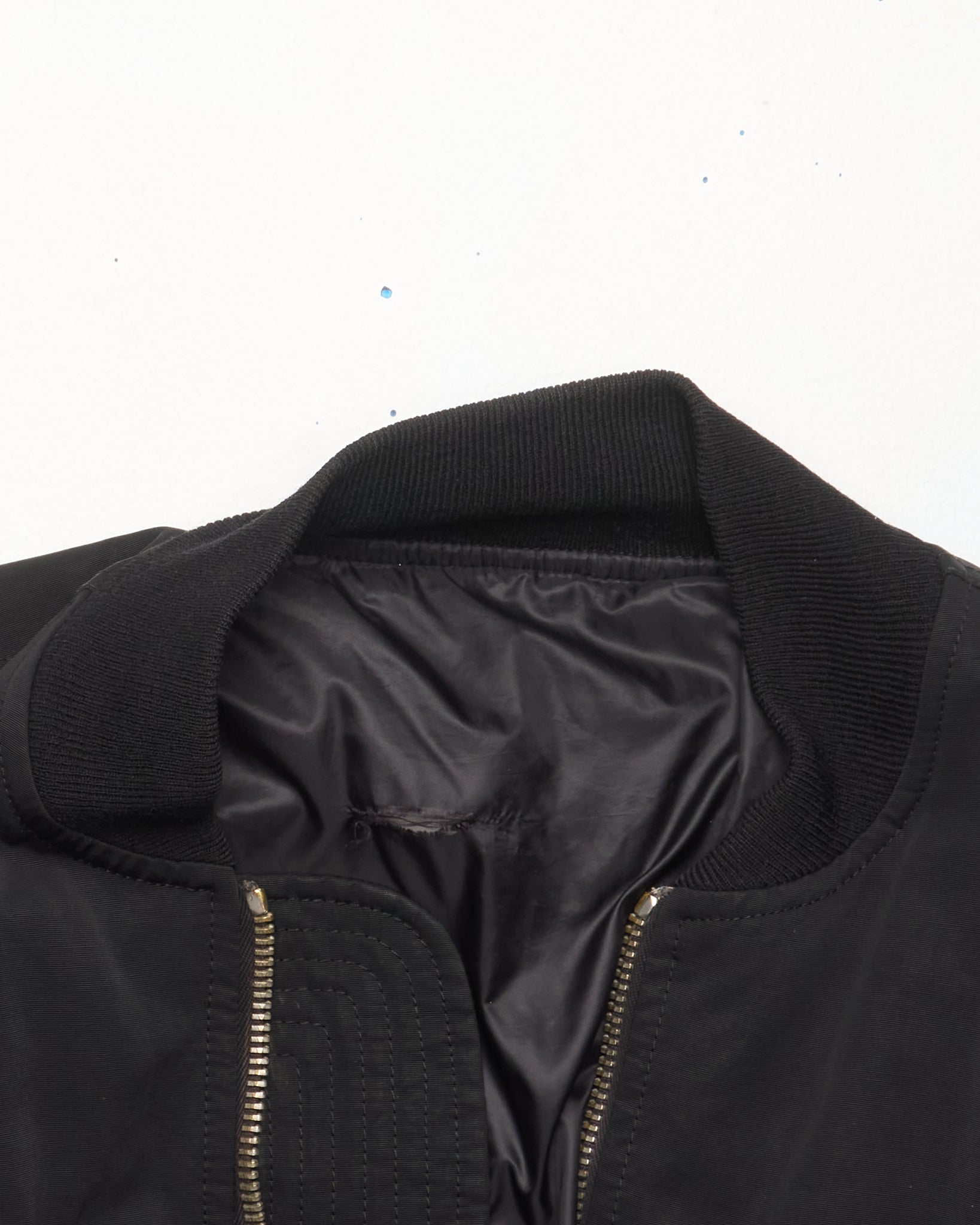 A/W13 Rick Owens "PLINTH" Down Filled MA-1 Bomber Jacket