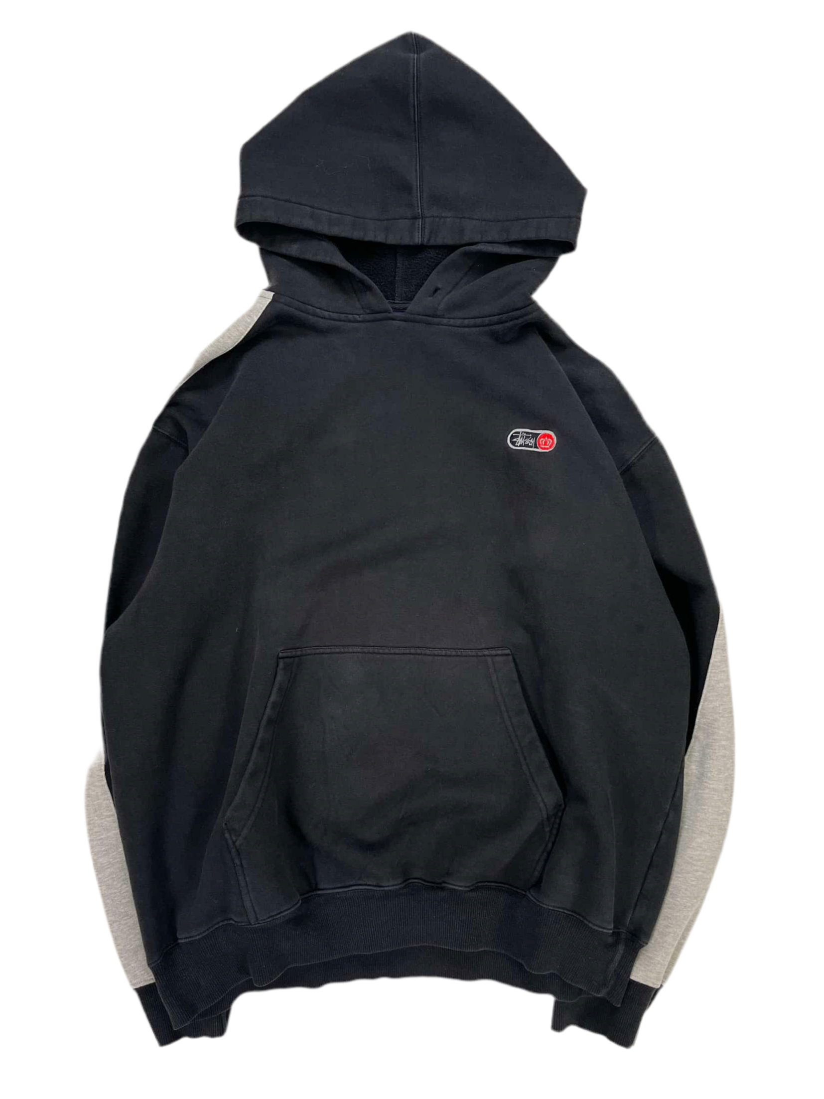 90s Stussy Two-Tone hoodie