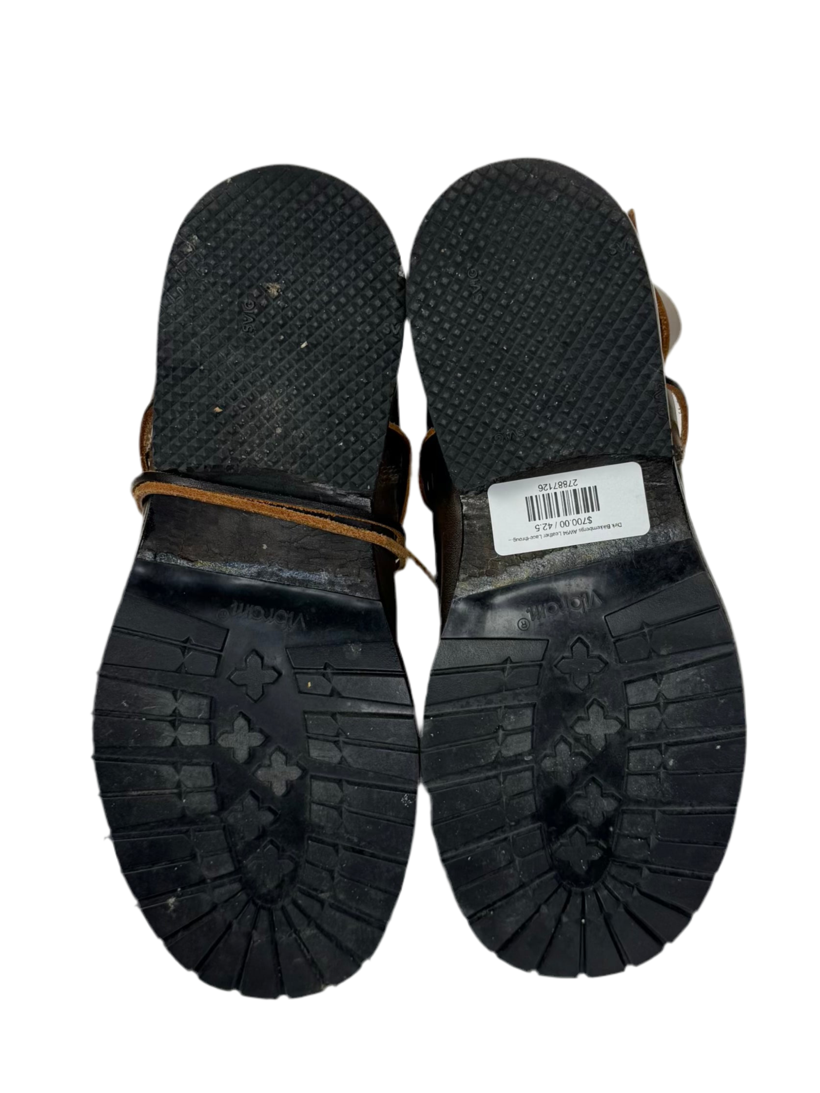 F/W94-95 Dirk Bikkembergs Leather Lace-through Boots