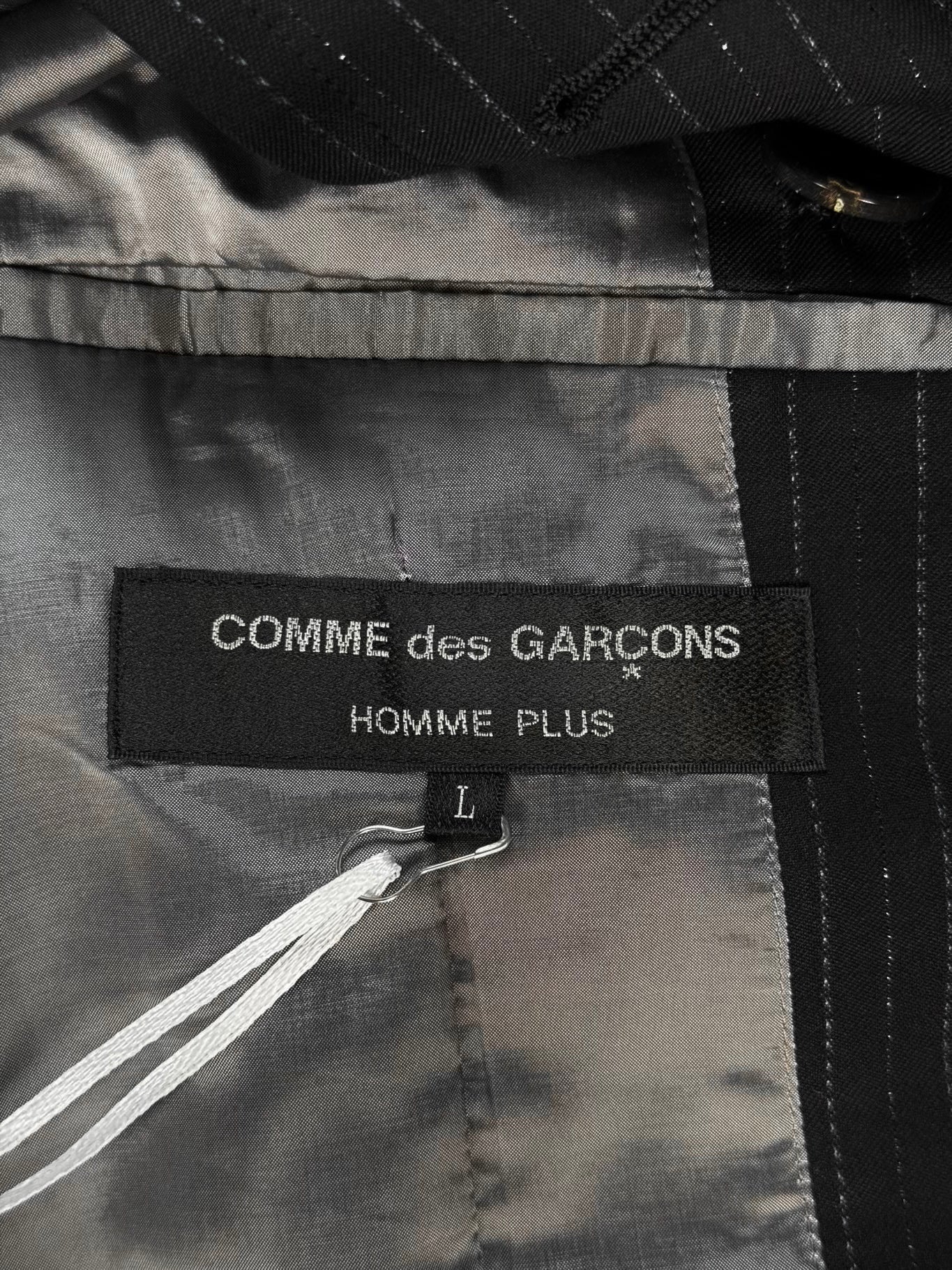 S/S12 COMME des GARÇONS HOMME PLUS Iridescent Short Coat