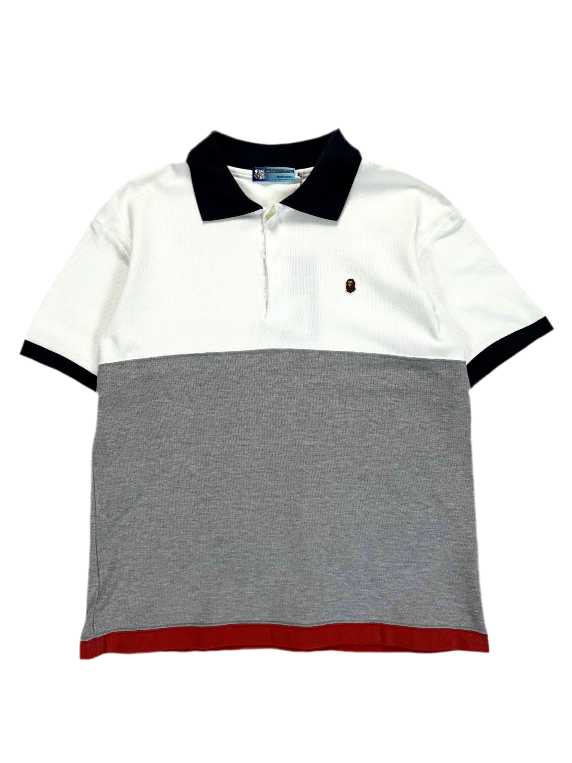 Early 00s APE Colour-Block Polo