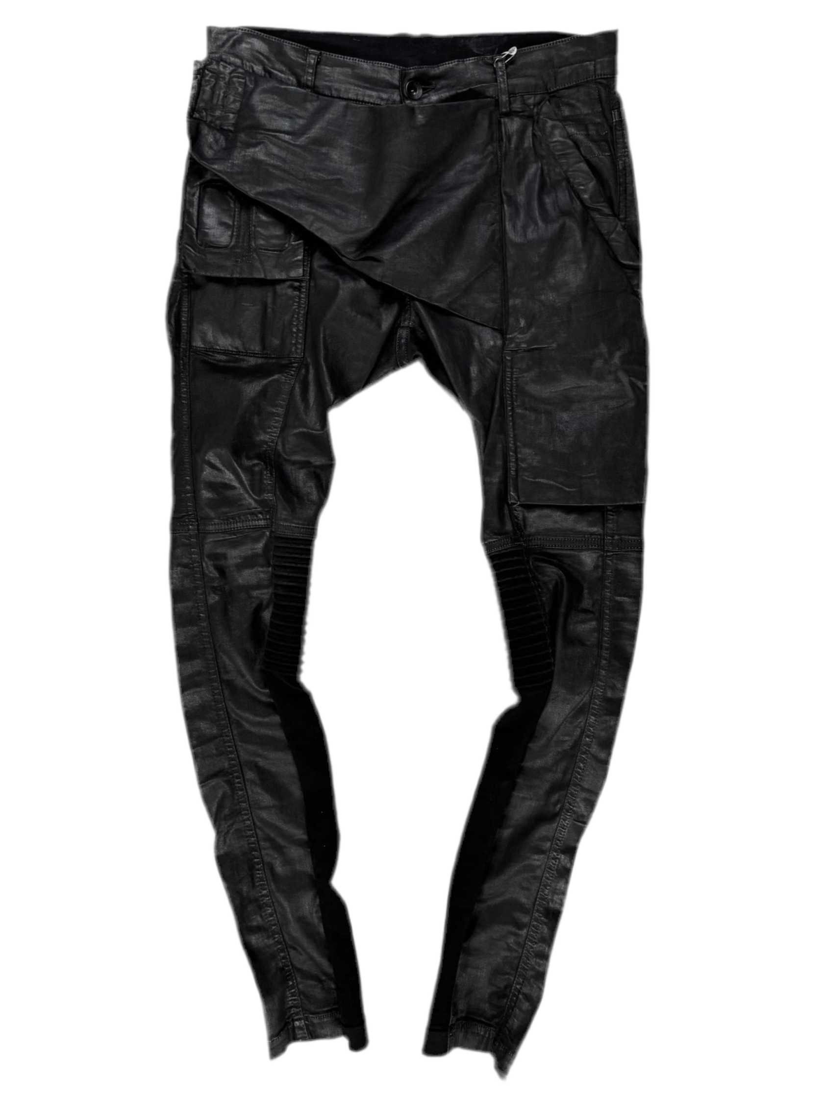 A/W10 Rick Owens DRKSHDW Heavy Waxed Memphis Pants