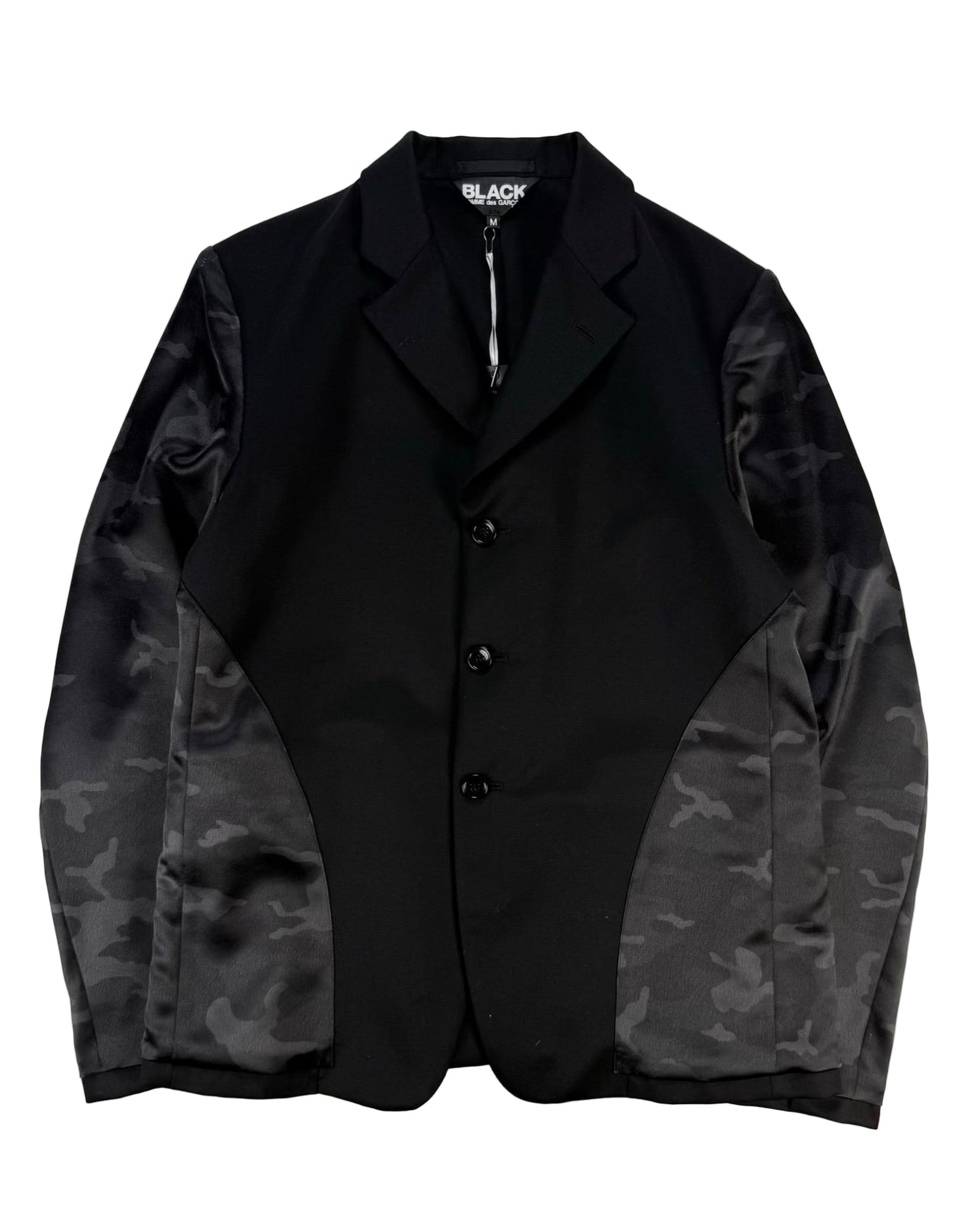 F/W18 COMME des GARÇONS BLACK Camo Print Blazer