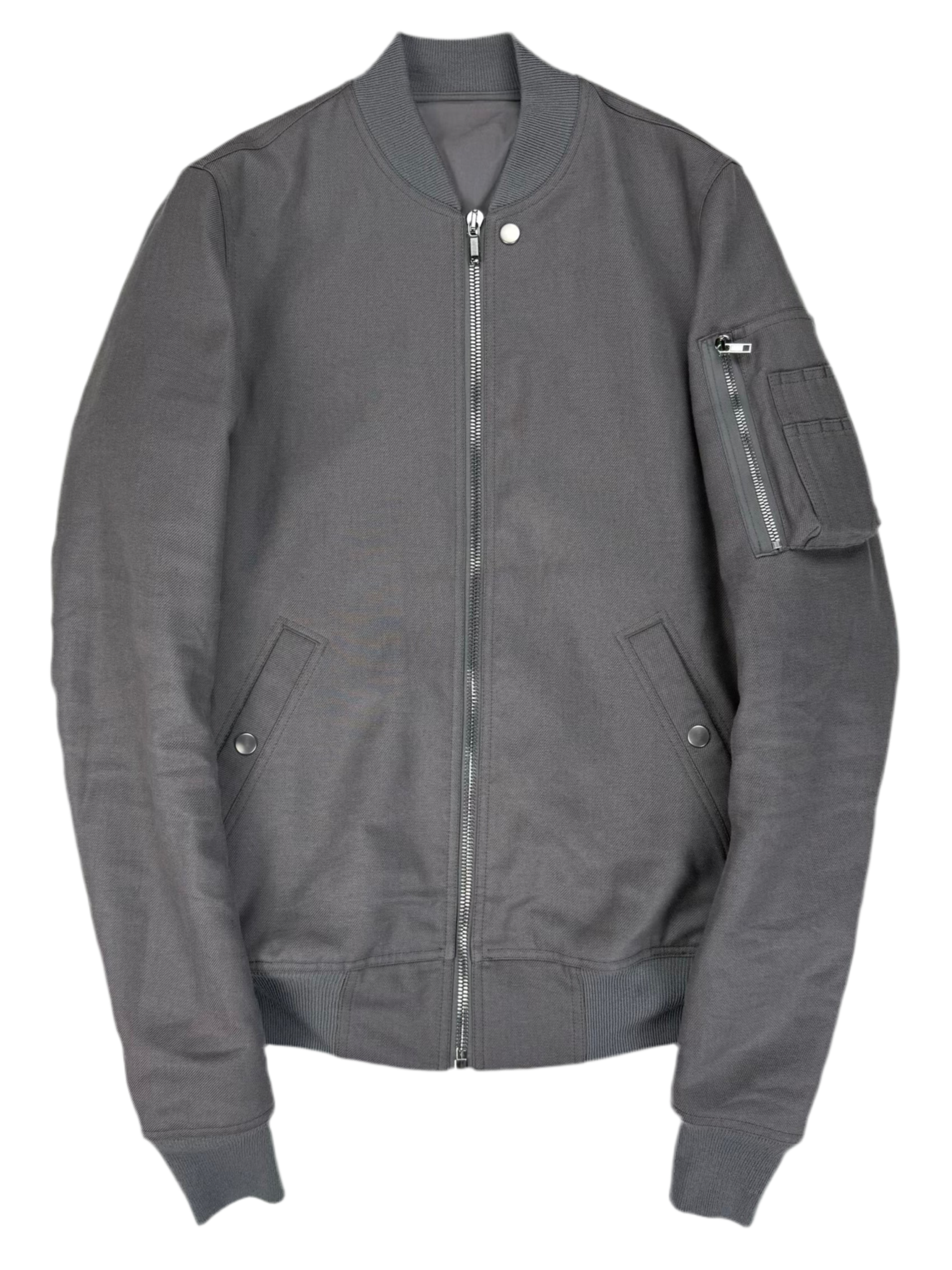 F/W18 Rick Owens Blu Cotton Padded MA-1 Bomber Jacket