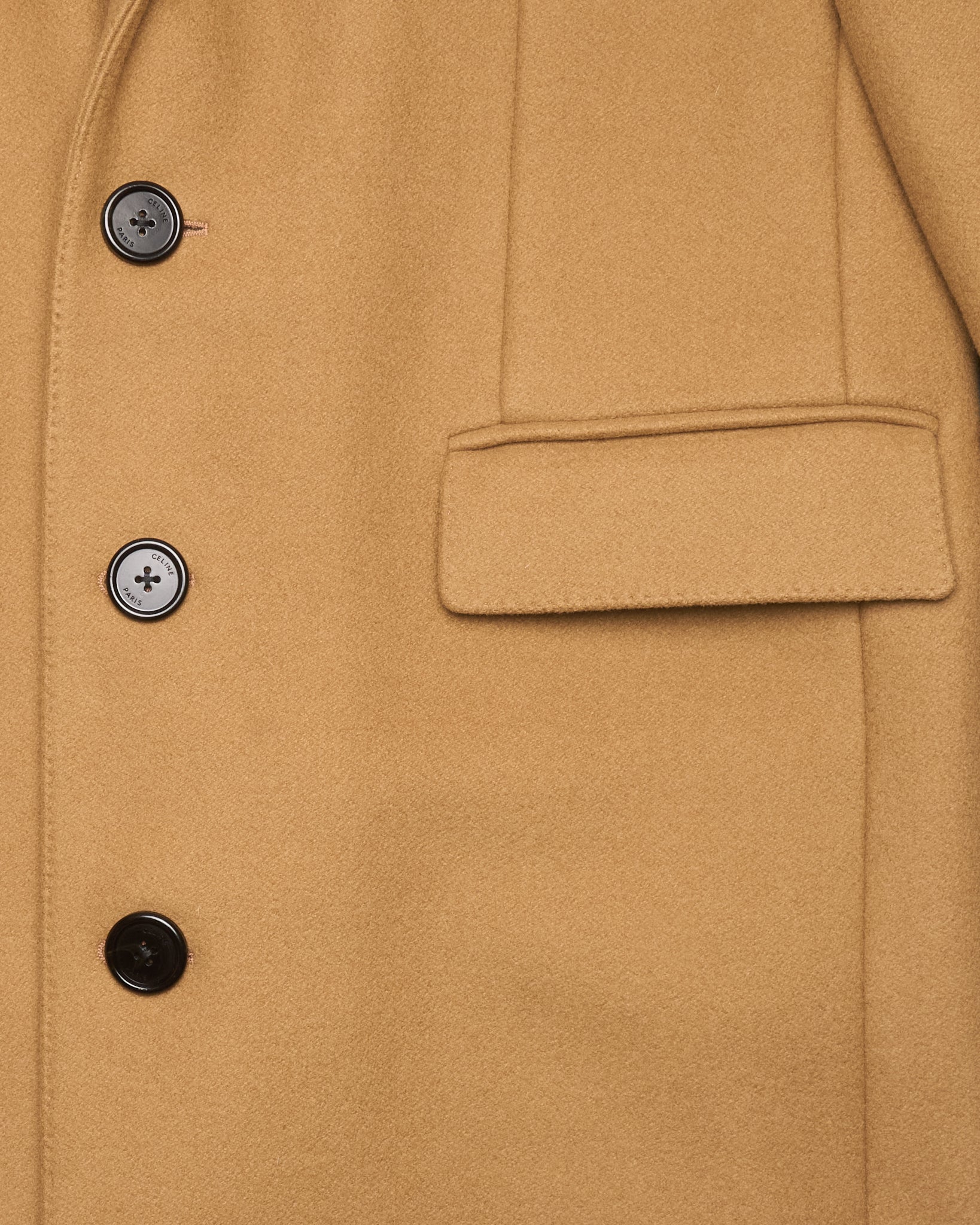 F/W19 Celine Paris Cashmere Overcoat