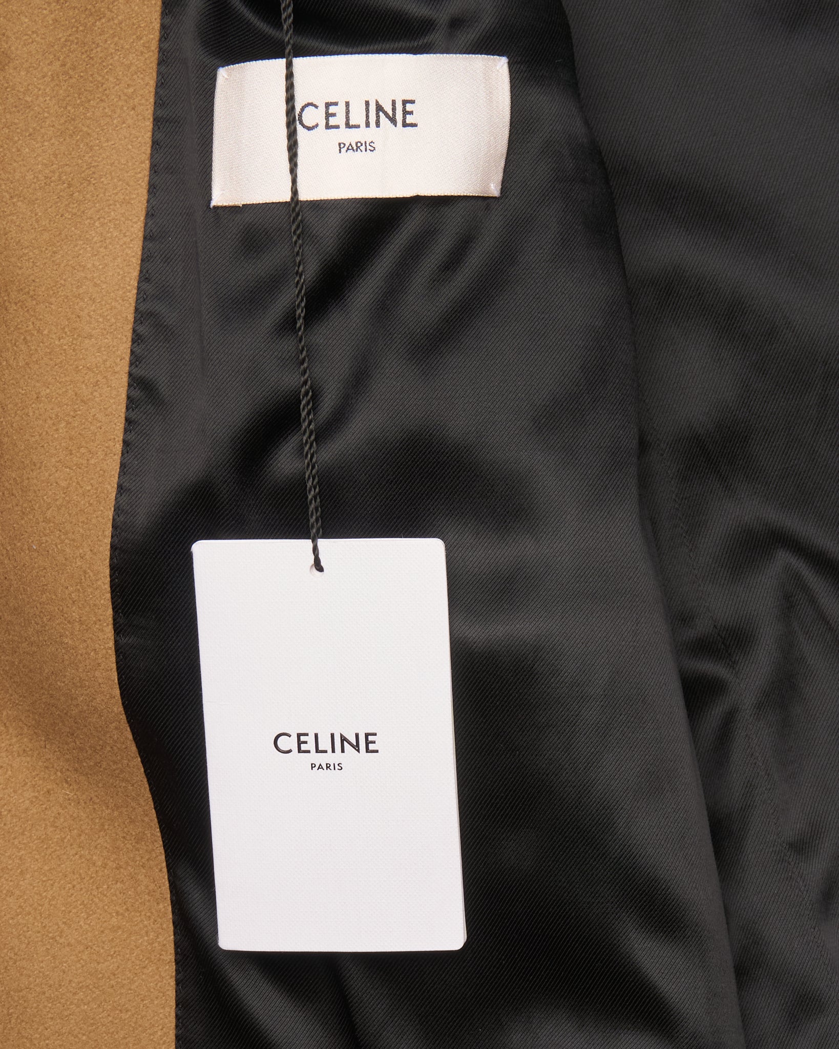 F/W19 Celine Paris Cashmere Overcoat