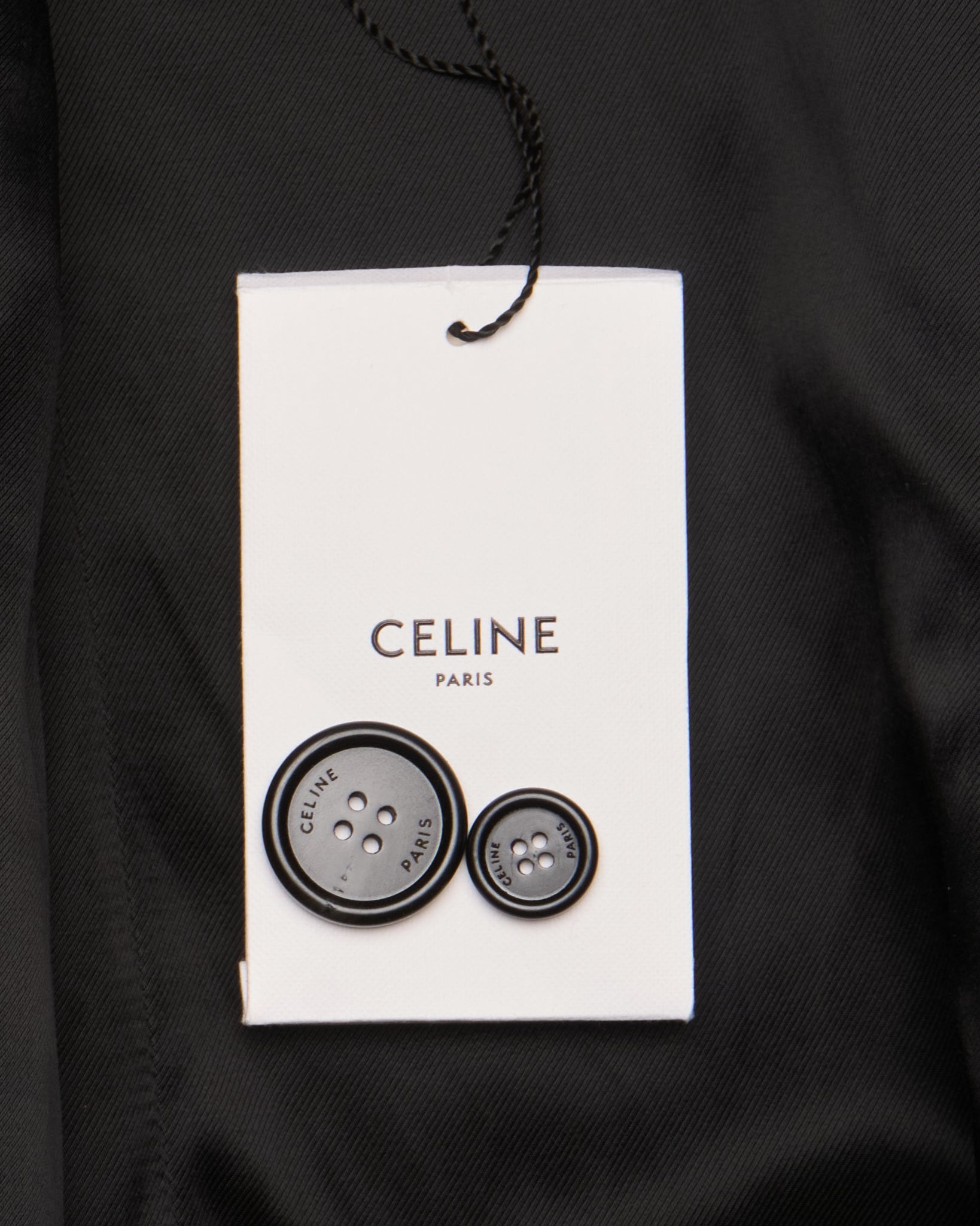 F/W19 Celine Paris Cashmere Overcoat