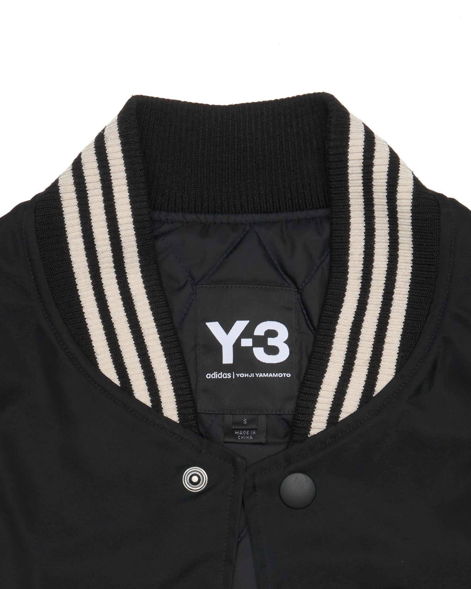 FW/19 Y-3 Yohji Yamamoto Oversized Letters Bomber Jacket
