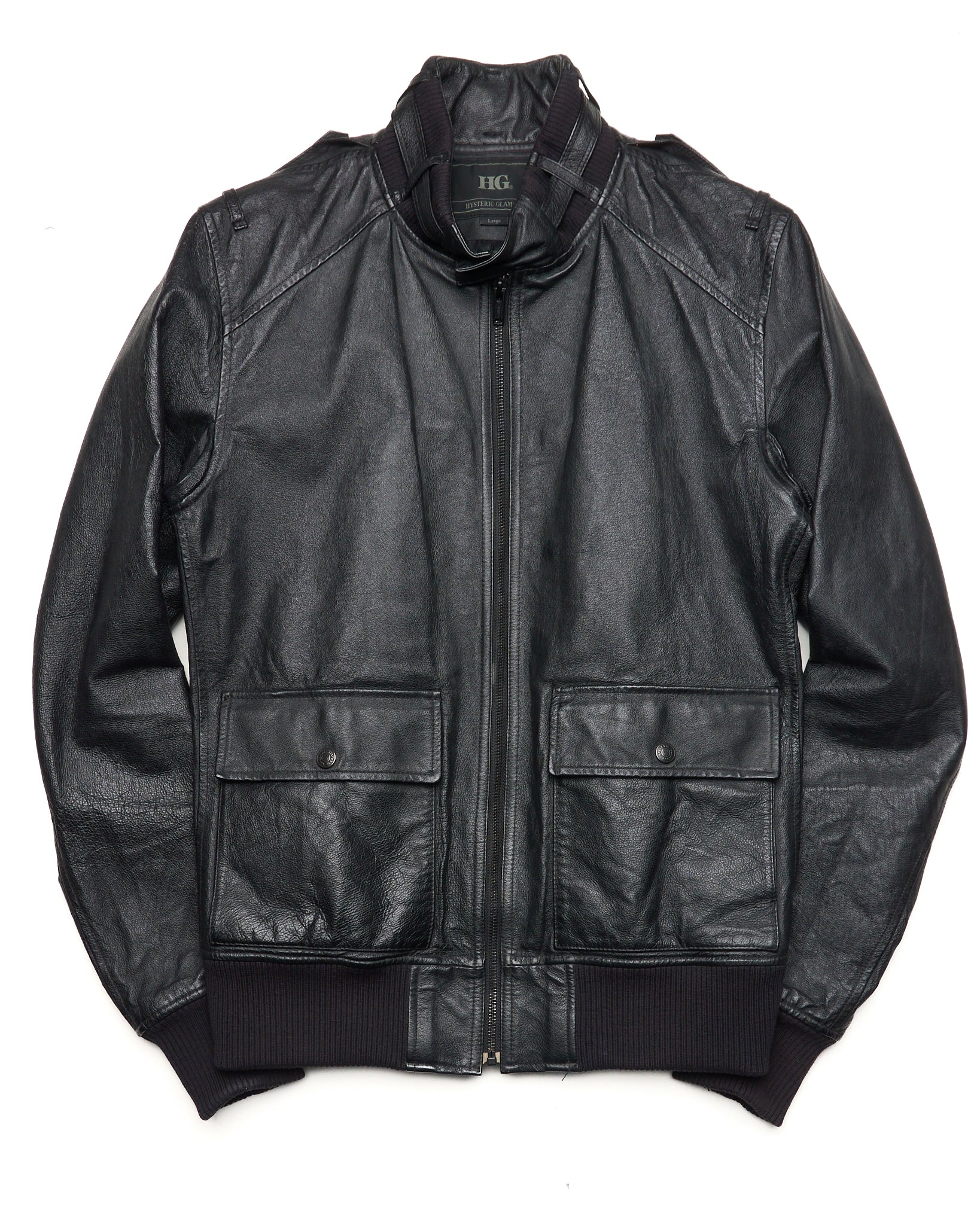Mid 00s Hysteric Glamour Leather Jacket