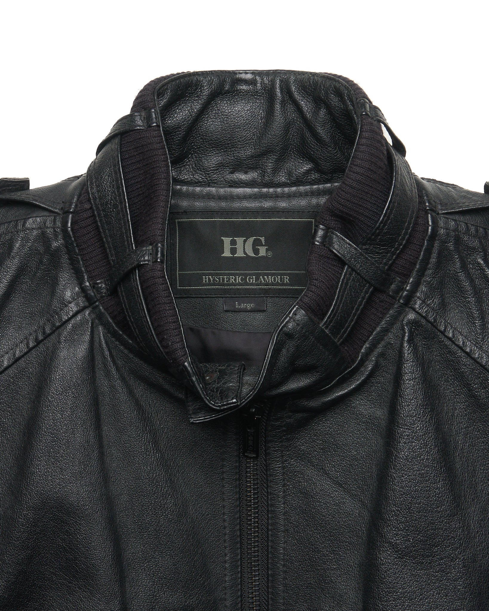 Mid 00s Hysteric Glamour Leather Jacket