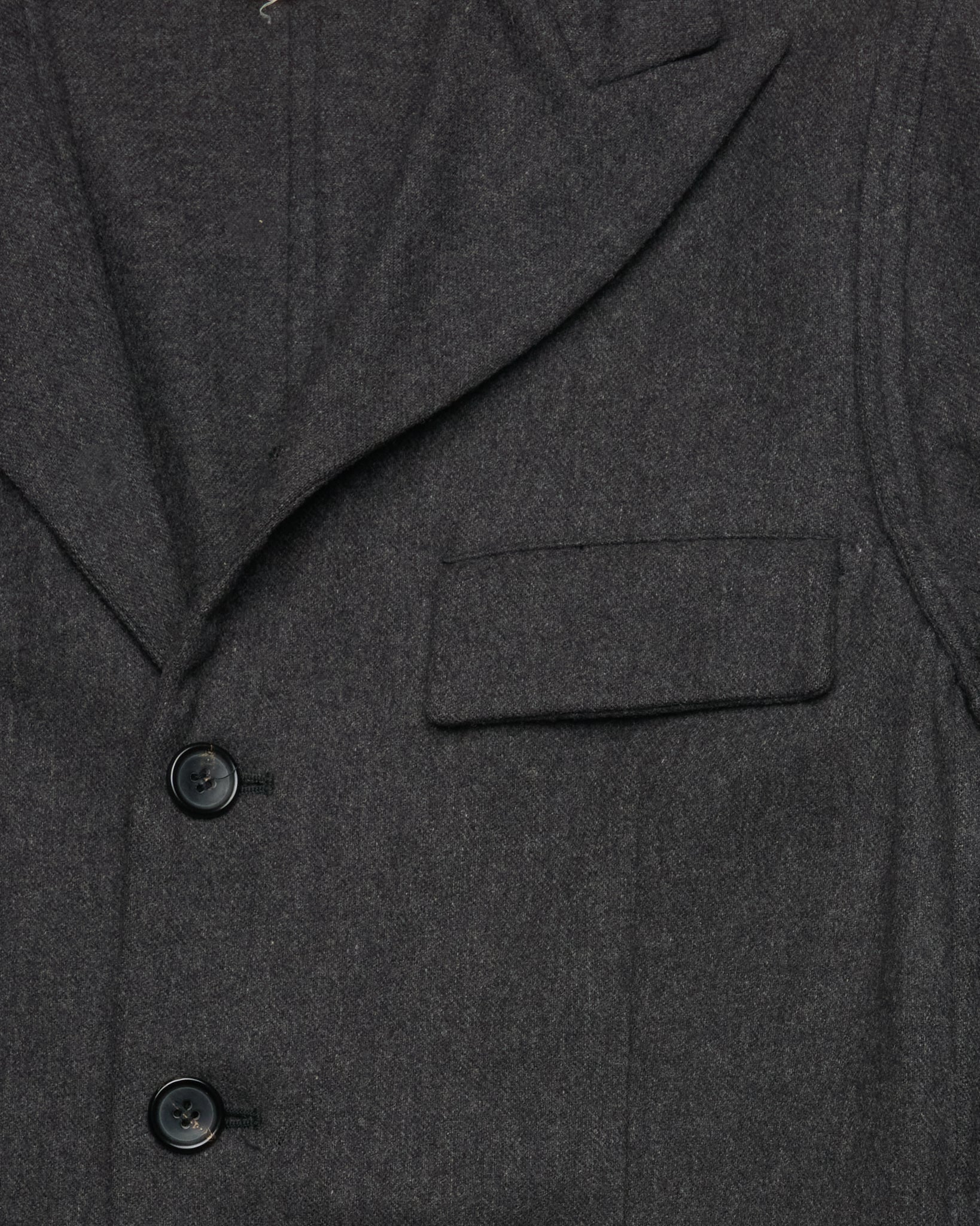 Early 90s Comme Des Garçons Comme Des Garçons Single Breasted Wool Jacket