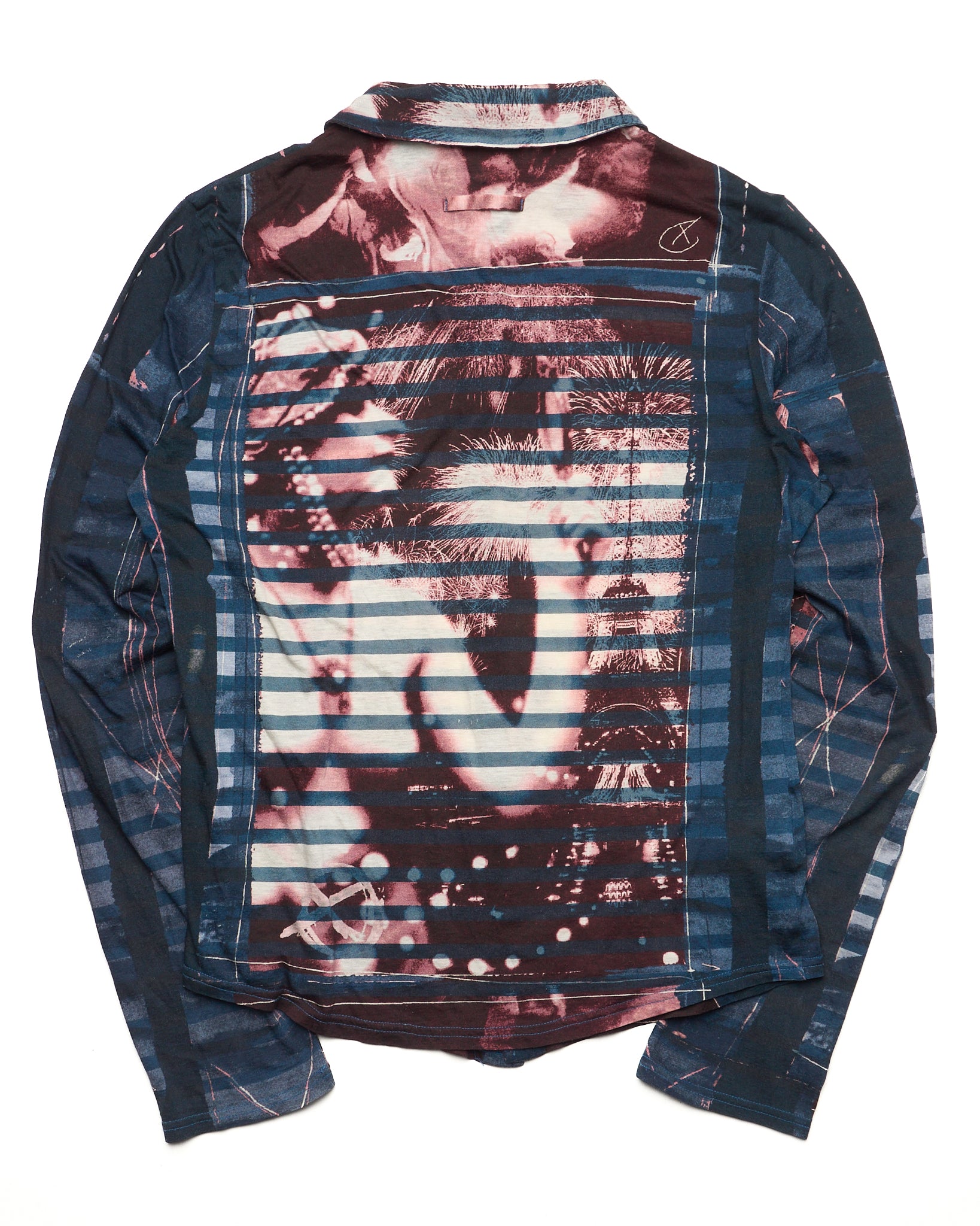 Late 90s Jean Paul Gaultier JPG Photo-Print Shirt