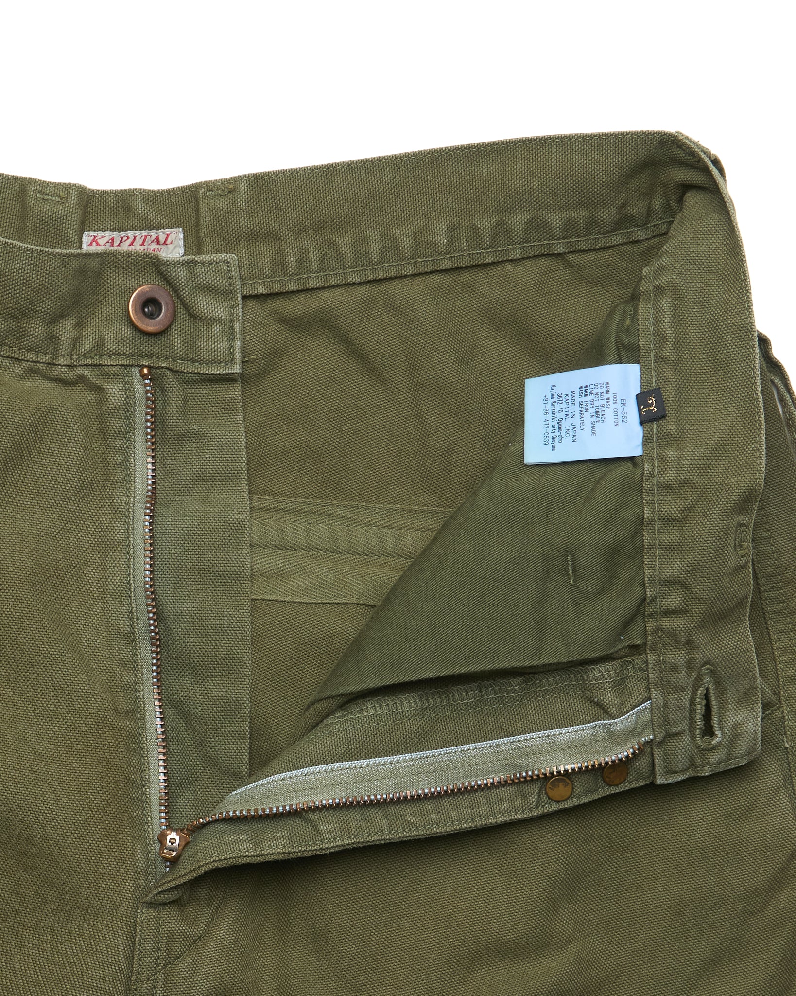 Kapital Canvas “Ringoman” Cargo Pants