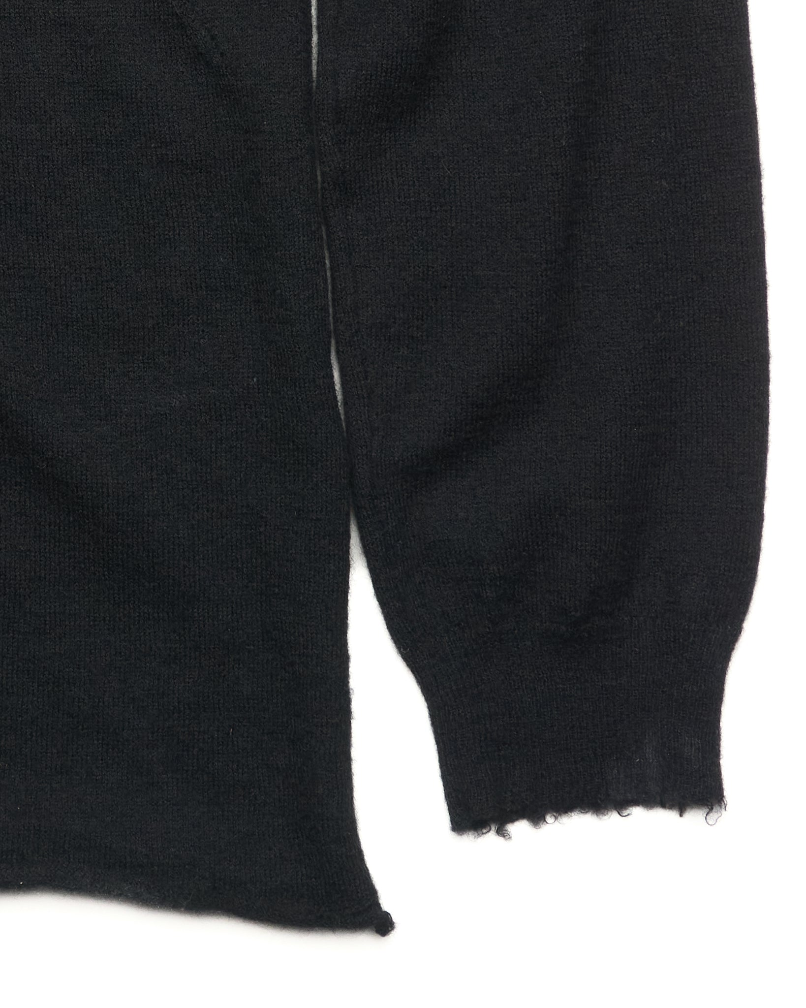 Zadig & Voltaire Skull Button Cashmere Black Cardigan