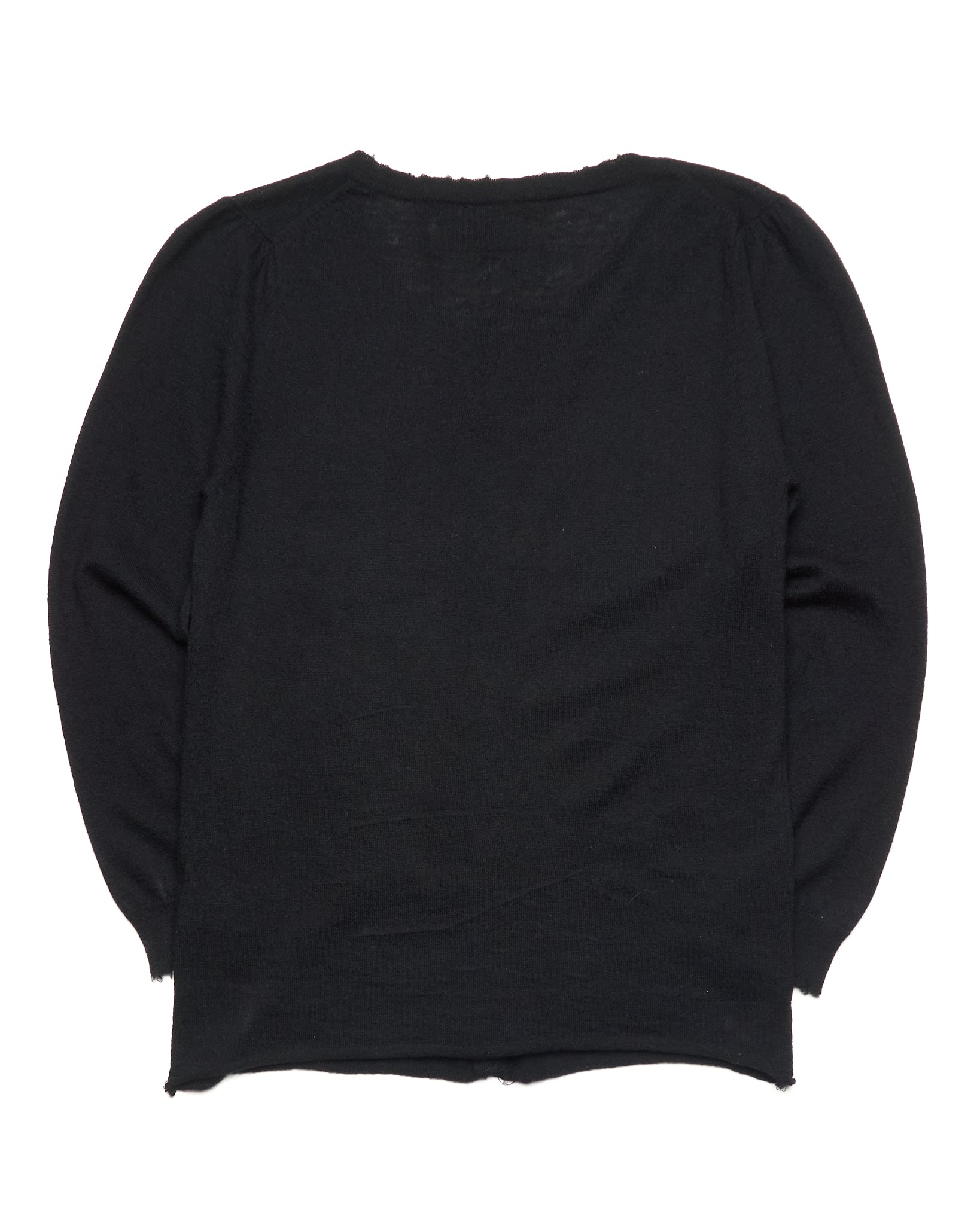 Zadig & Voltaire Skull Button Cashmere Black Cardigan