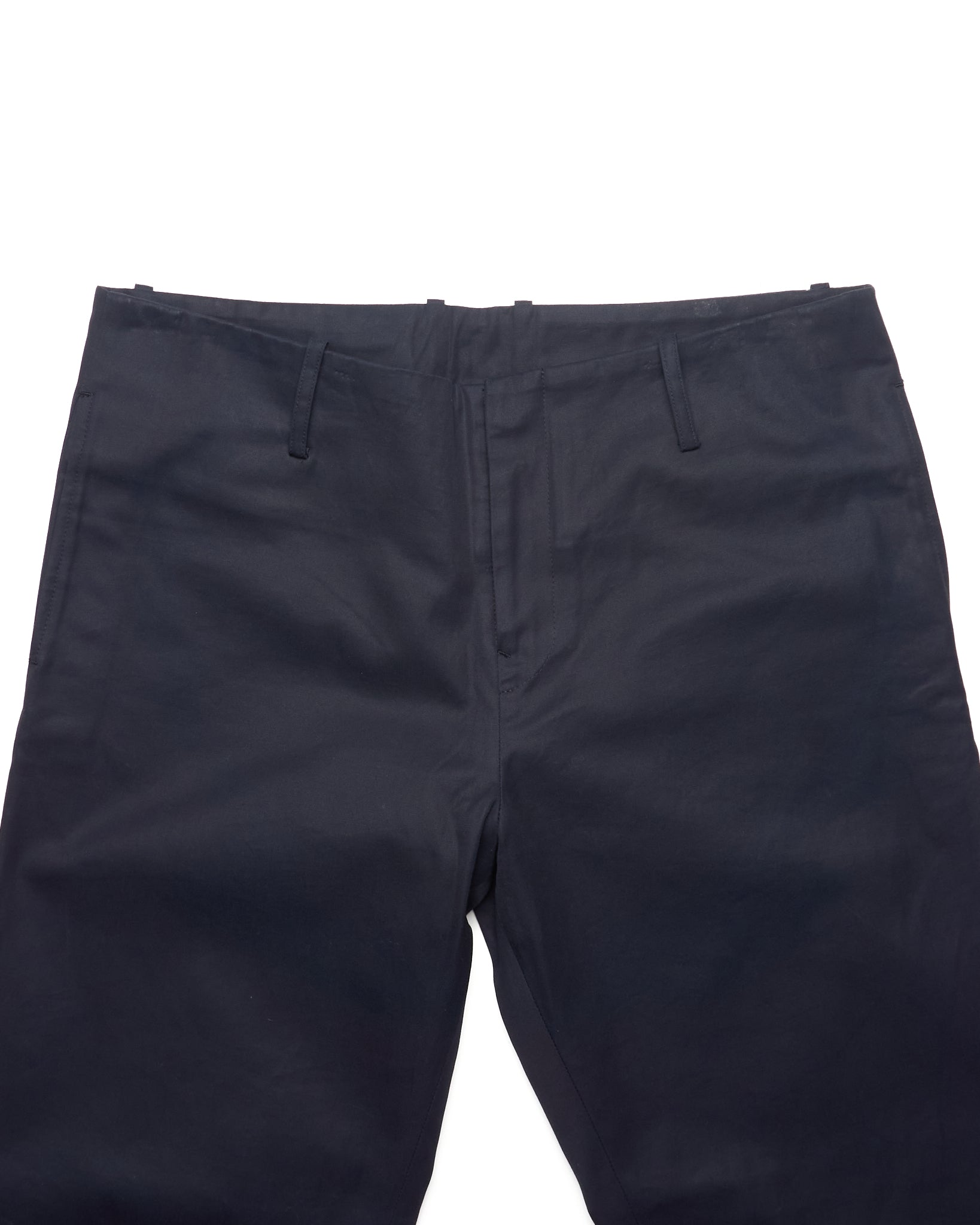 S/S23 LIMI feu Navy Cotton Dress Pants