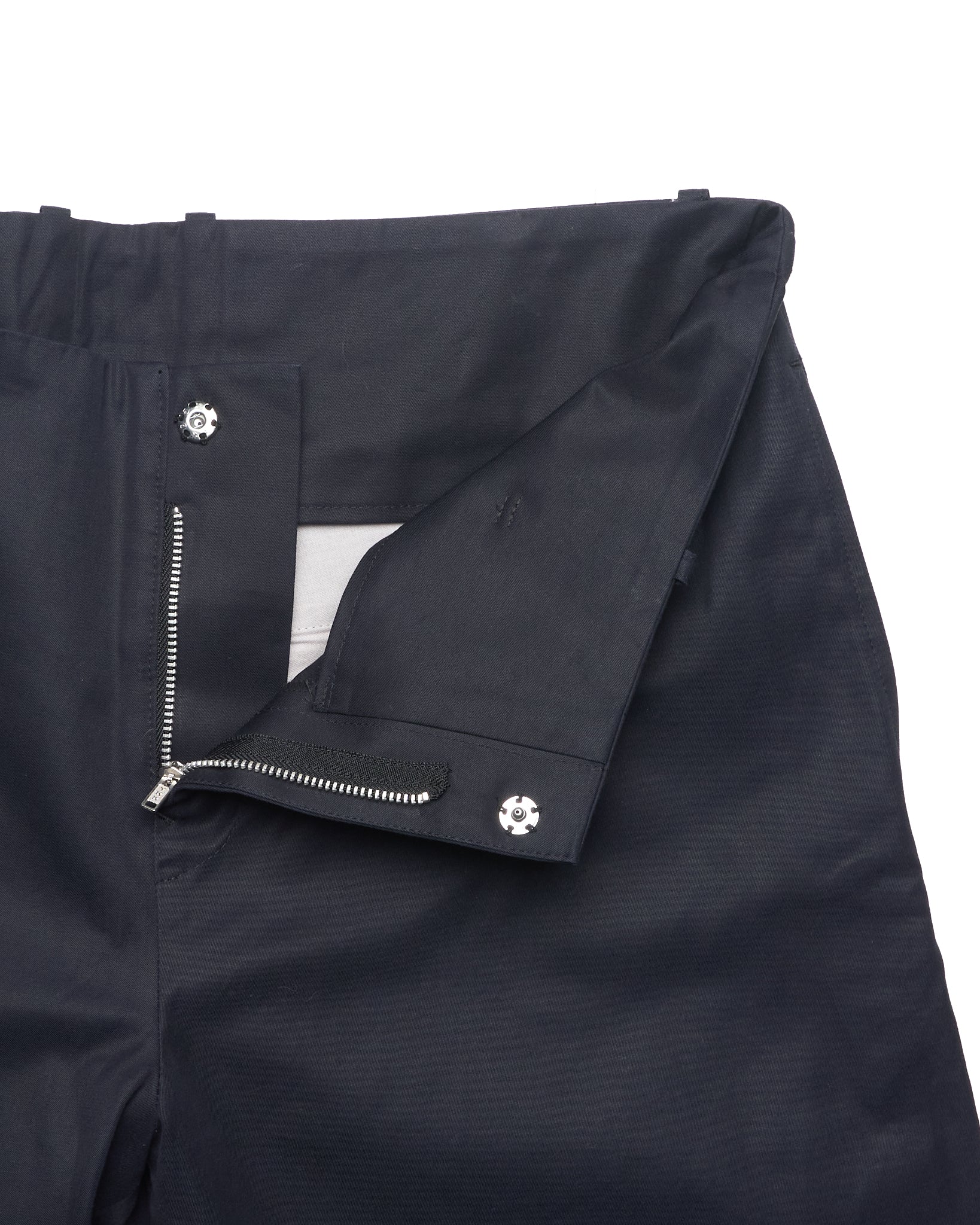 S/S23 LIMI feu Navy Cotton Dress Pants