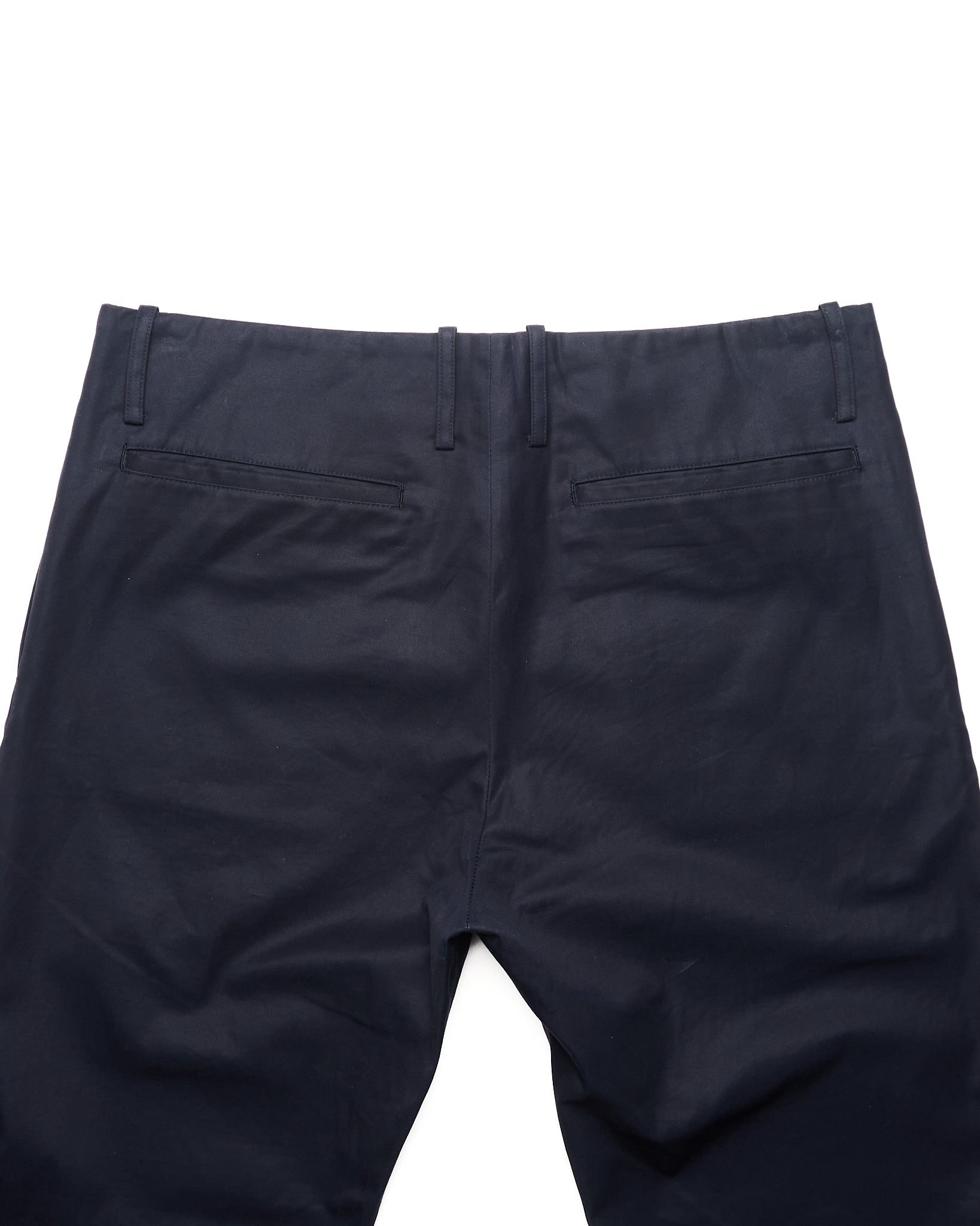 S/S23 LIMI feu Navy Cotton Dress Pants