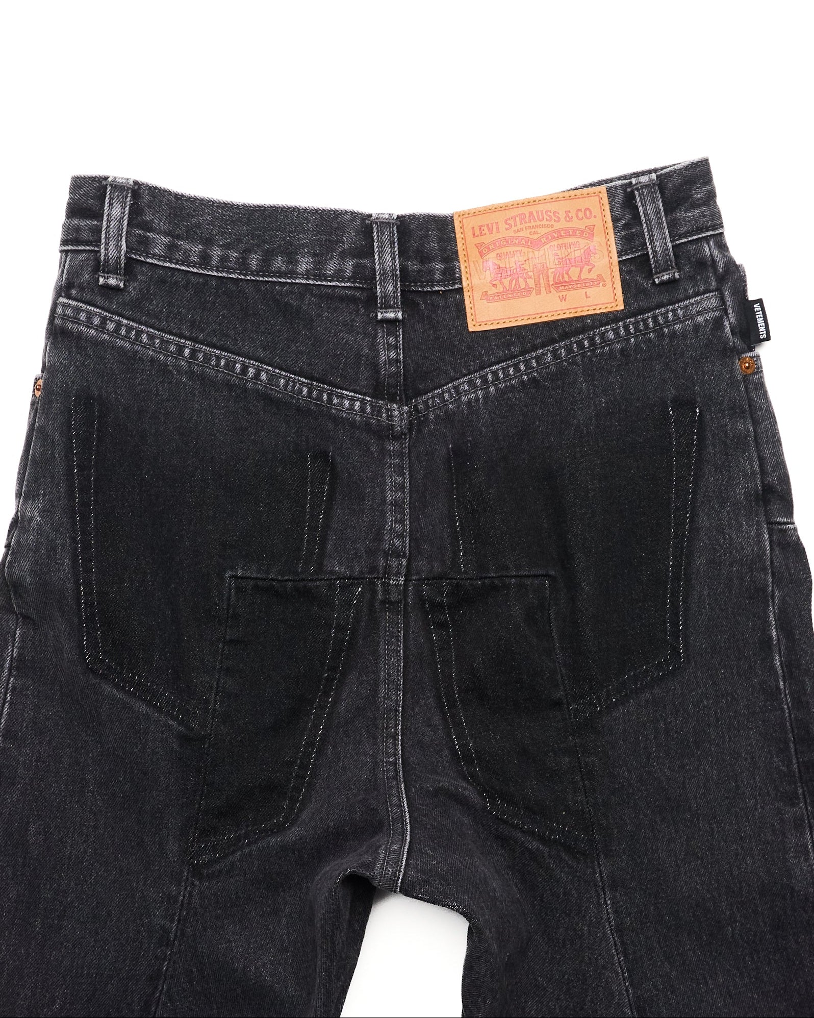 F/W18 Demna Era Vetements x Levi’s Double Zip Reworked Denim