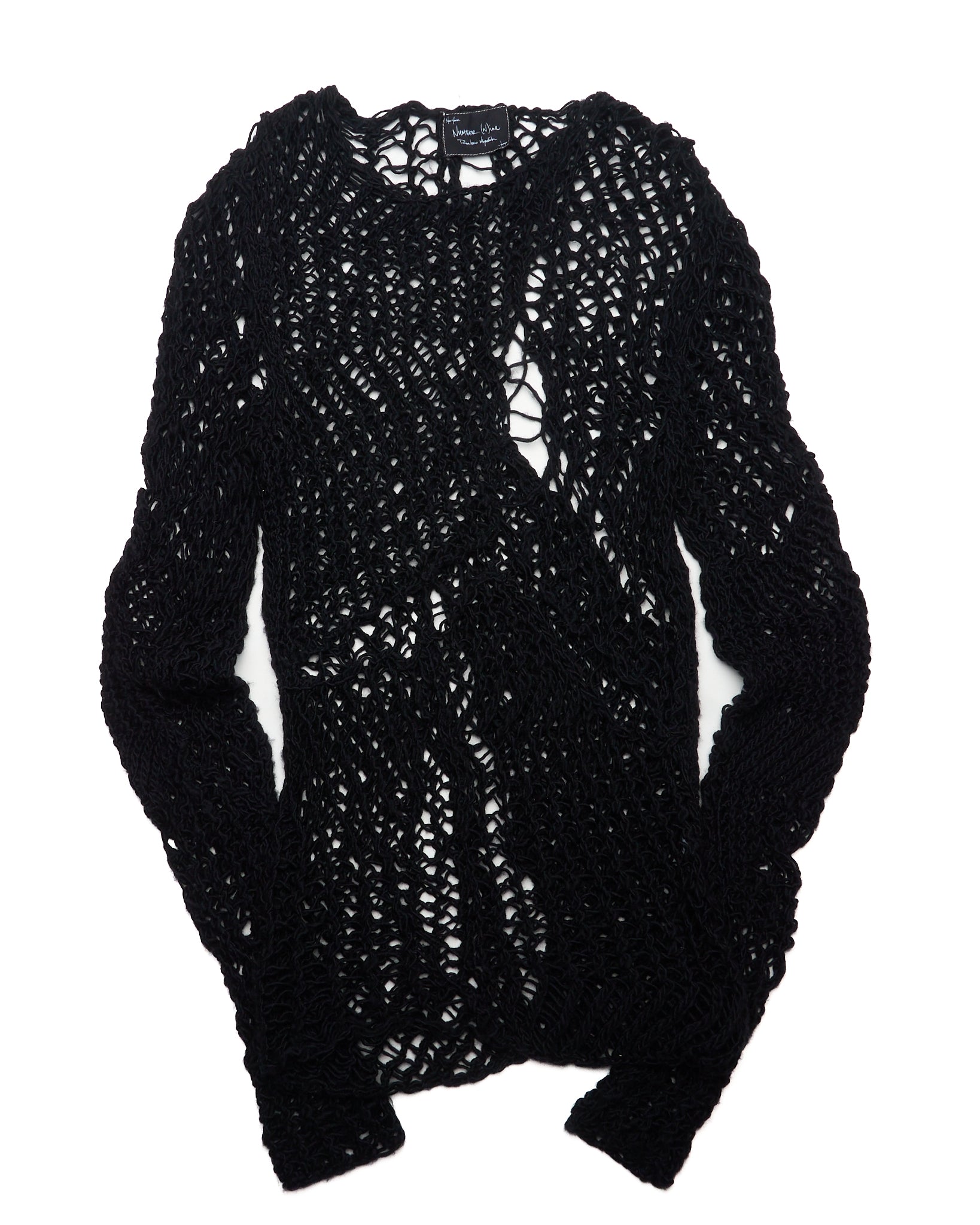 S/S04 Number (N)ine Takahiro Miyashita Destroyed Knit