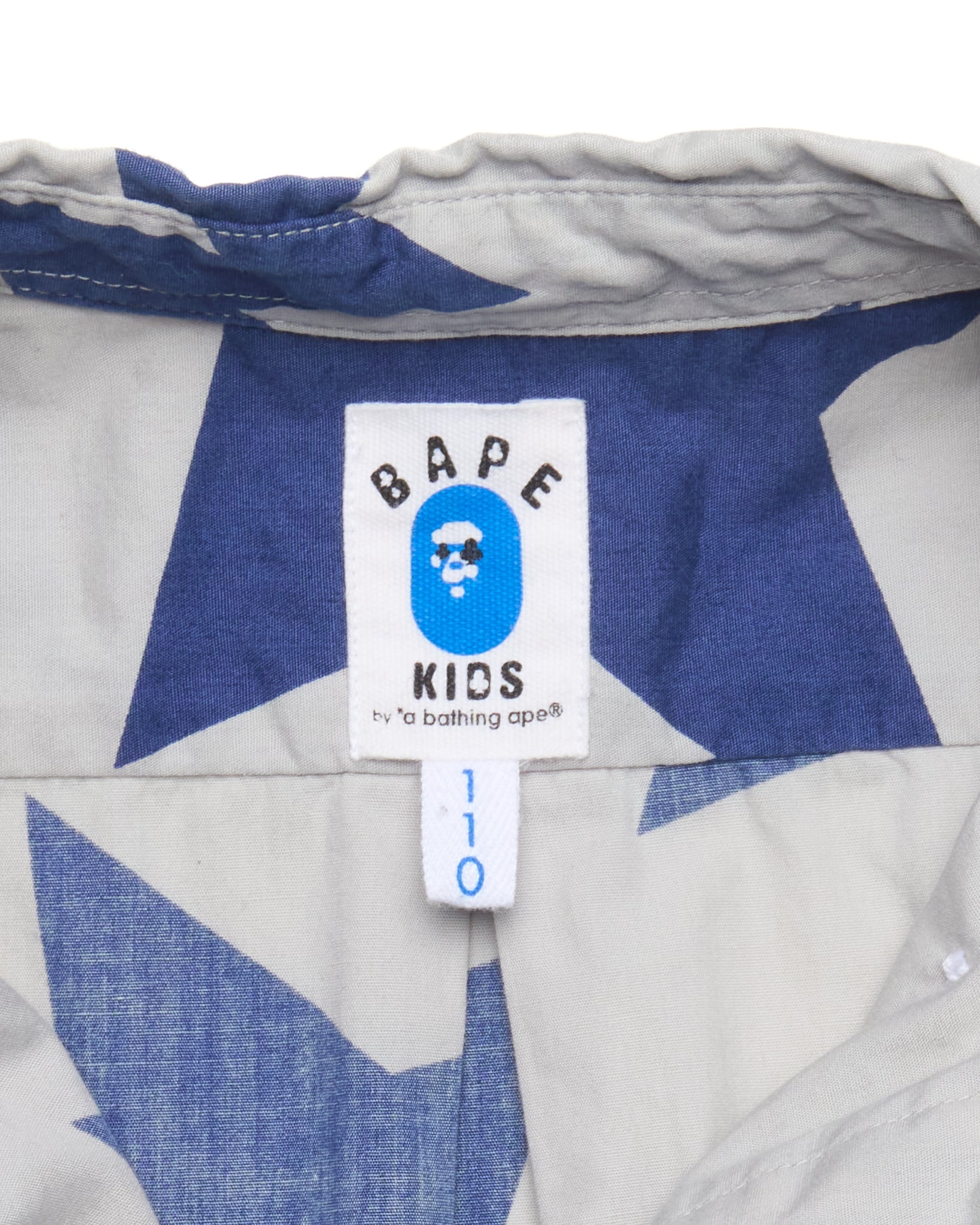Late 00s BAPE “Sta” Print Baby Shirt