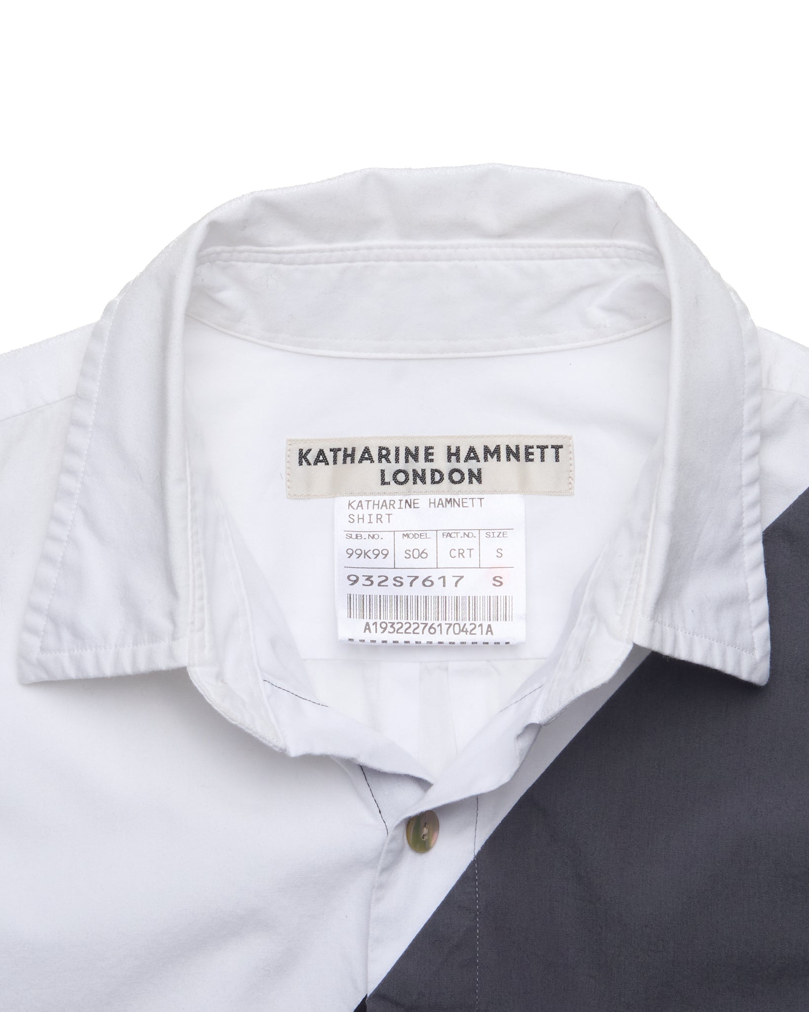 Katharine Hamnett London Colour-Block Dress Shirt
