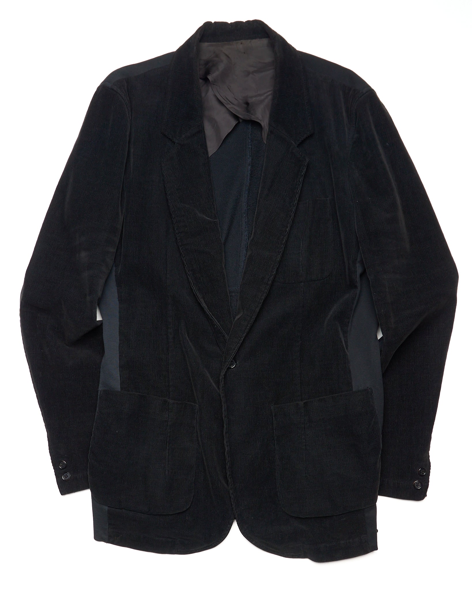 A/W03 Jun Takahashi Undercover “Paper Dolls” Corduroy and Cotton Blazer