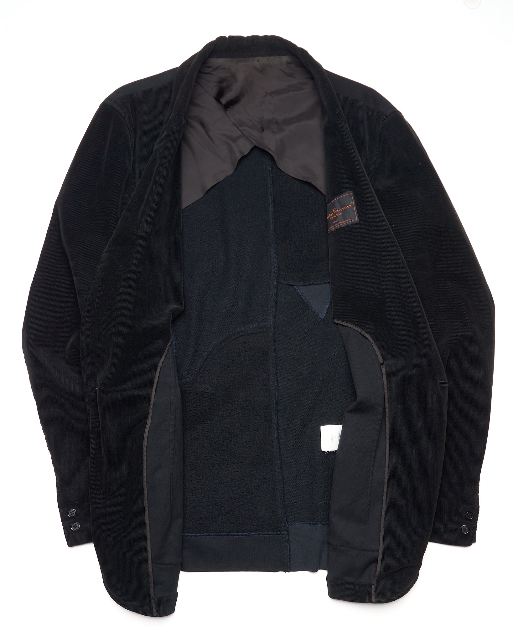 A/W03 Jun Takahashi Undercover “Paper Dolls” Corduroy and Cotton Blazer