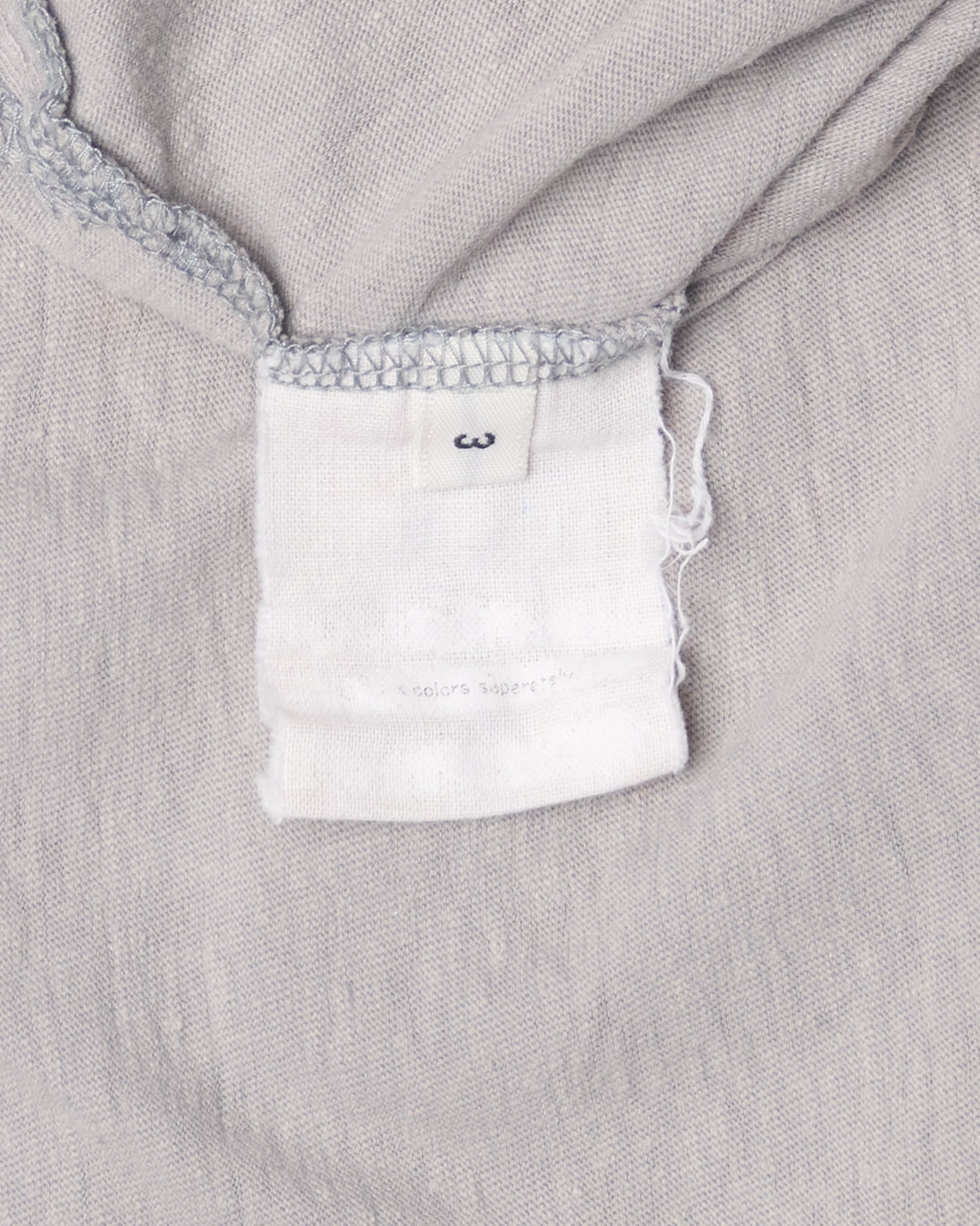 UNUSED REFINEMENT GARMENTS Readymade Gray Tank Top