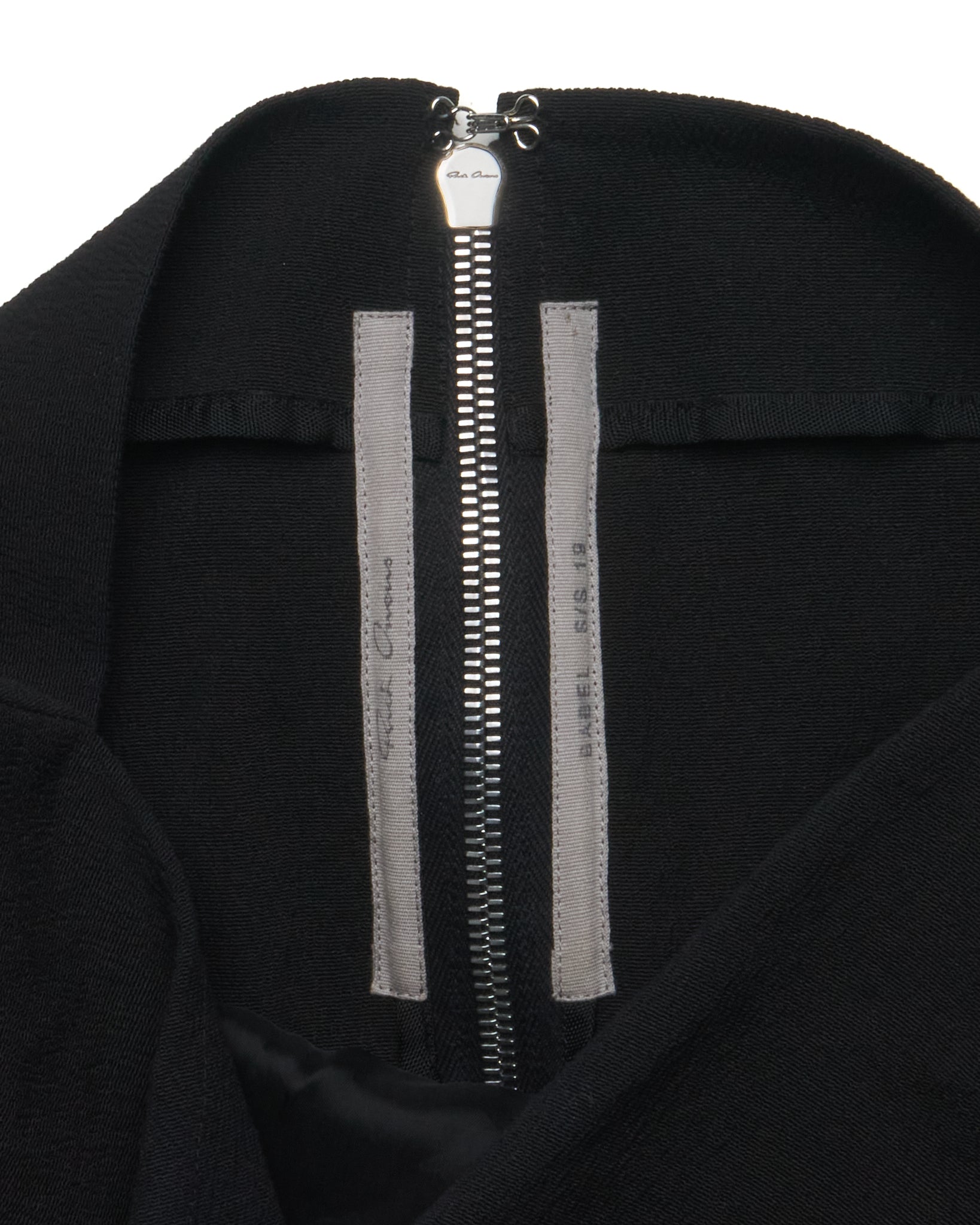 S/S19 Rick Owens “BABEL” Draped Maxi Dress
