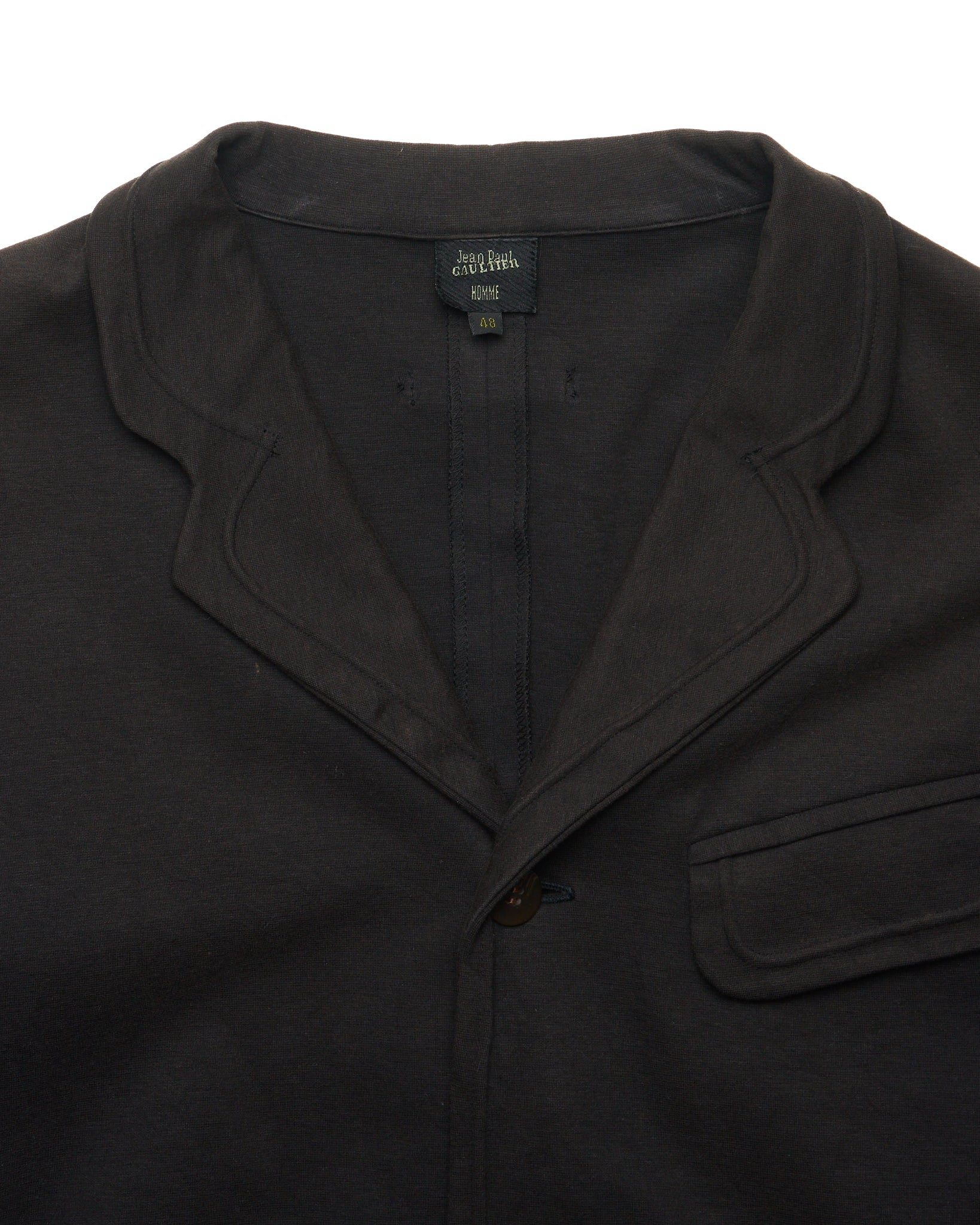 Jean Paul Gaultier HOMME Flap Pocket Black Blazer